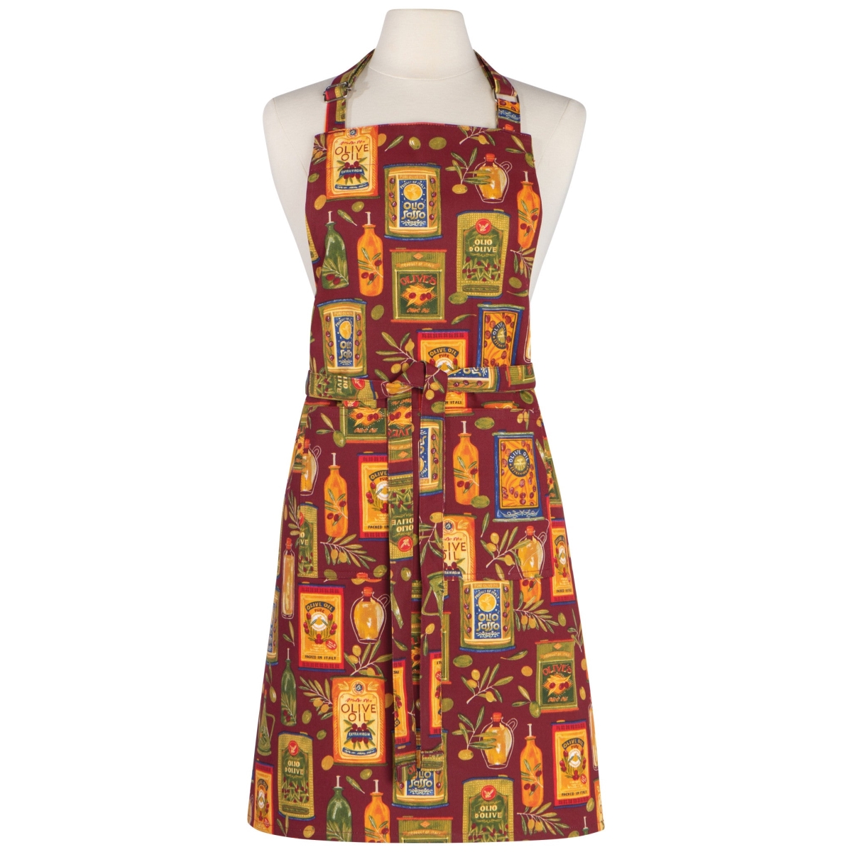 Picture of Danica Brands NAP3645D 28 x 32 in. Olive Oil Chef Apron