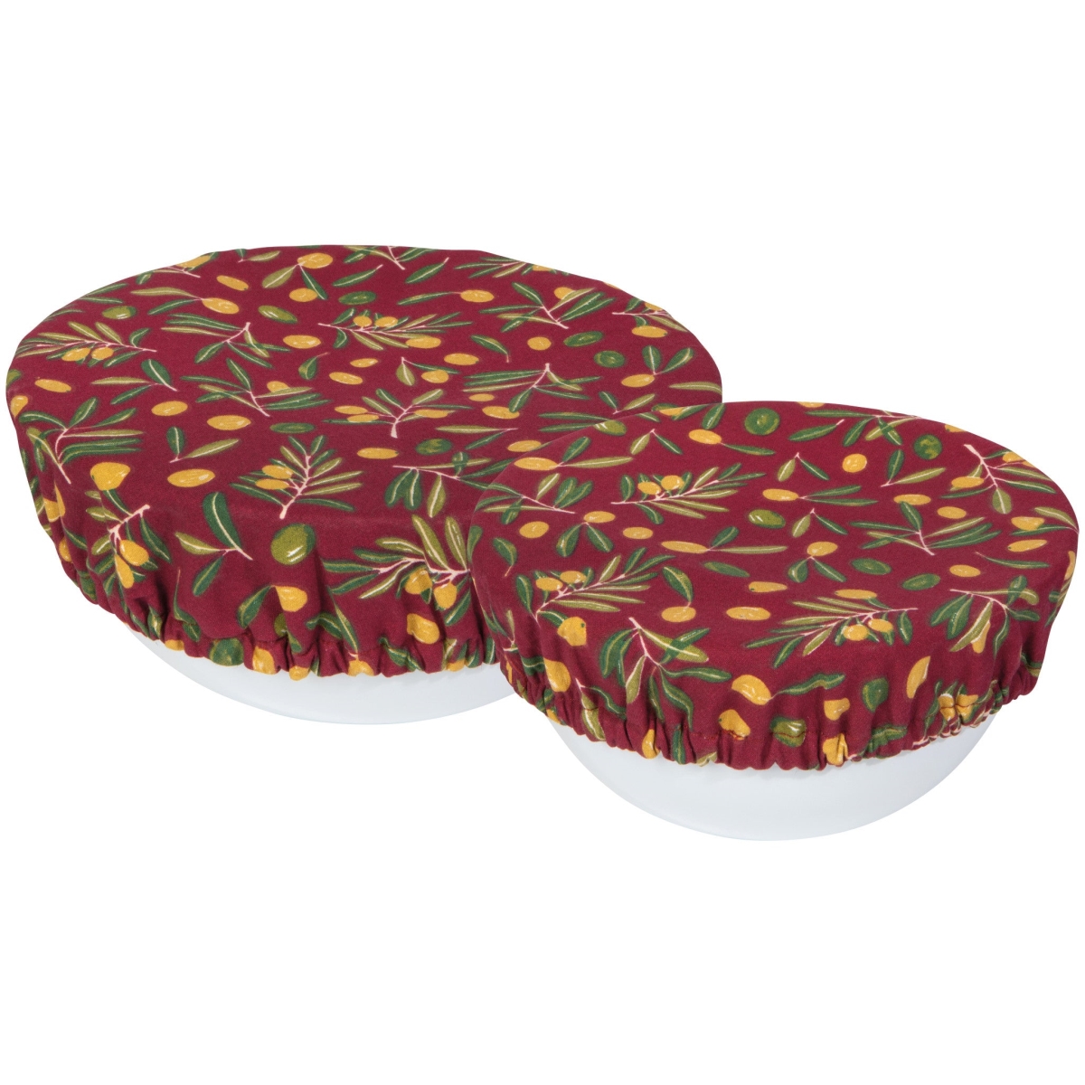 Picture of Danica Brands NBC3651D Olive Oil Bowl Covers, Set of 2