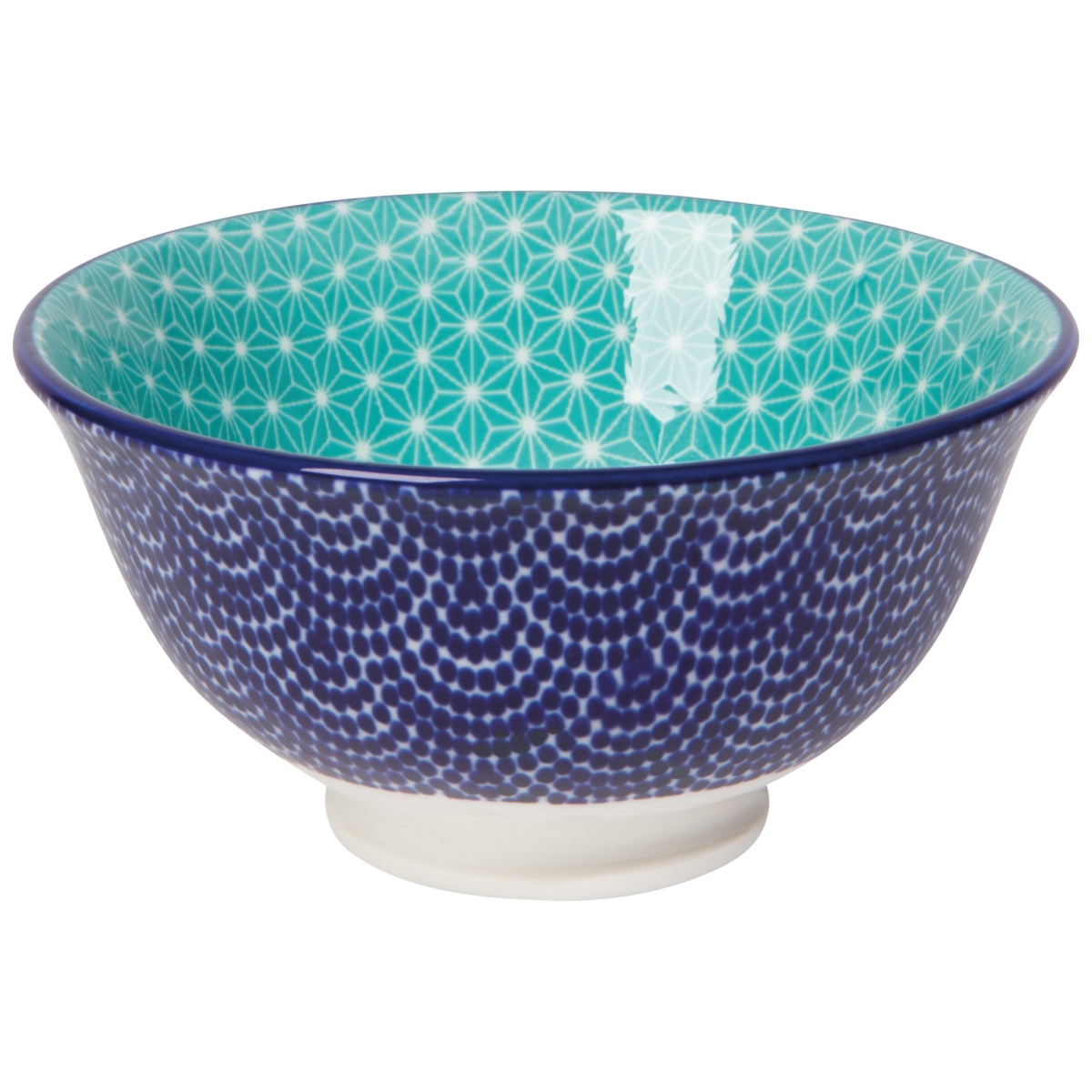 Picture of Danica Brands NBO3680D 3.5 in. Blue Waves Stamped Bowl