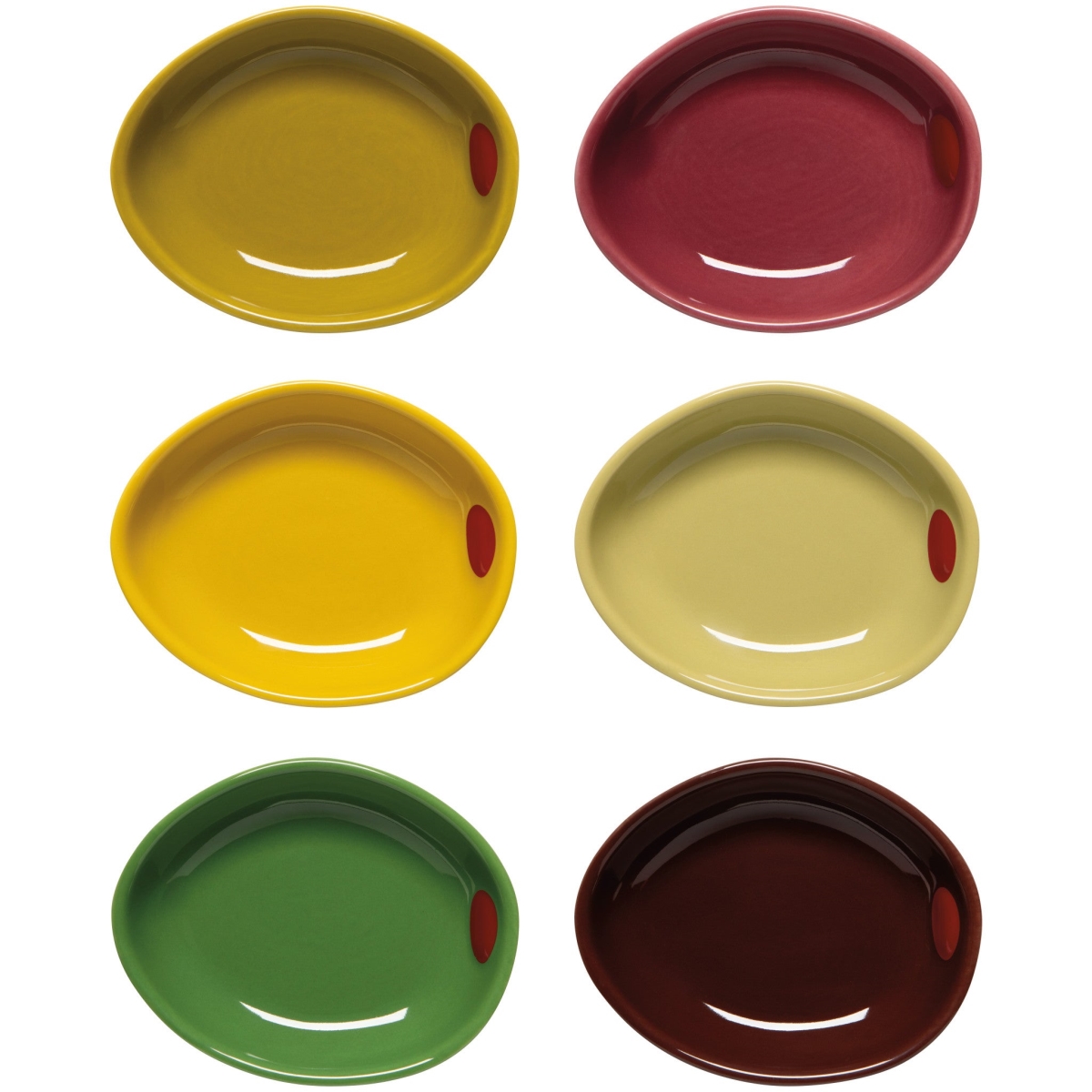 Picture of Danica Brands NBO3992D 2 oz Olives Pinch Bowls, Set of 6