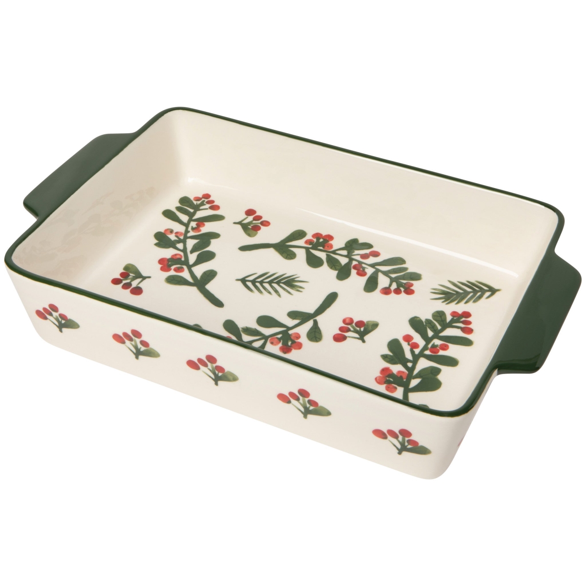 Picture of Danica Brands NBW3614D 9.5 x 13.5 x 3 in. Winterberry Christmas Baking Dish