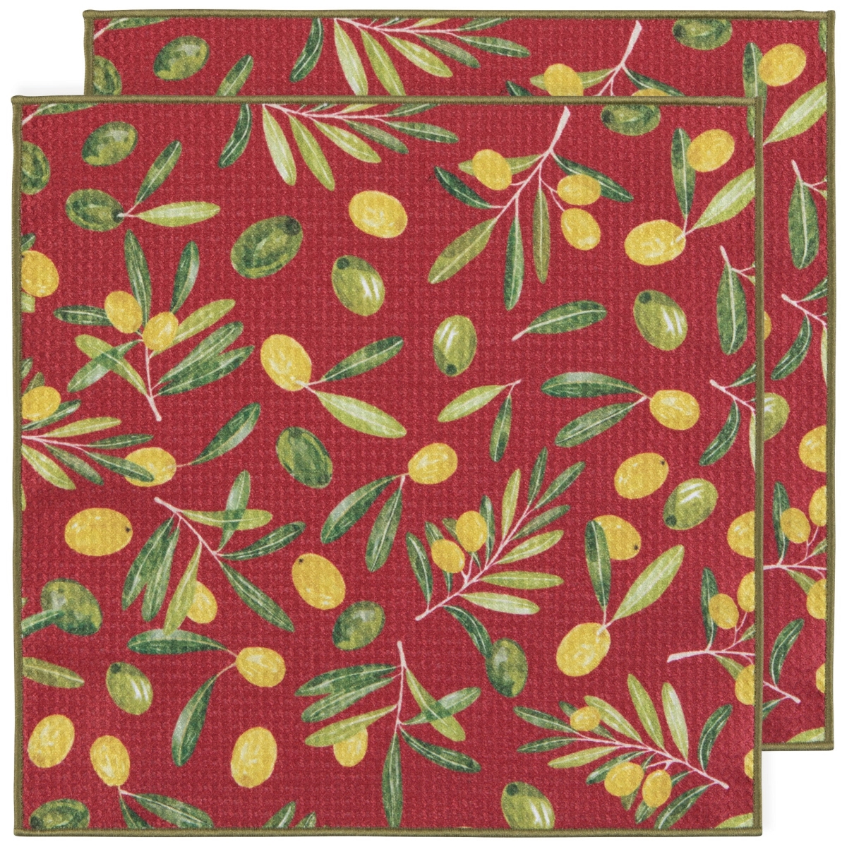 Picture of Danica Brands NDC3650D 12 x 12 in. Olive Oil Recycled Microfiber Dishcloth Set