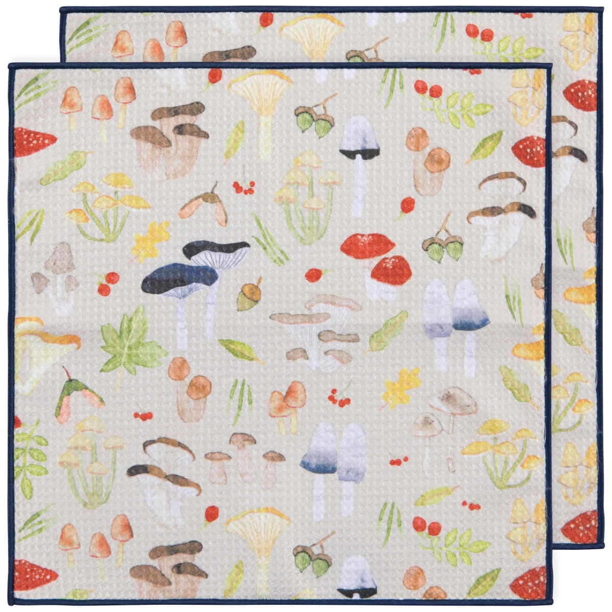 Picture of Danica Brands NDC3693D 12 x 12 in. Field Mushroom Recycled Microfiber Dishcloth Set
