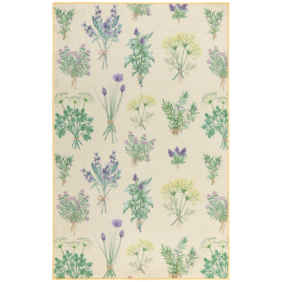 Picture of Danica Brands NKT3635D 18 x 28 in. Fresh Herbs Recycled Microfiber Dishtowel