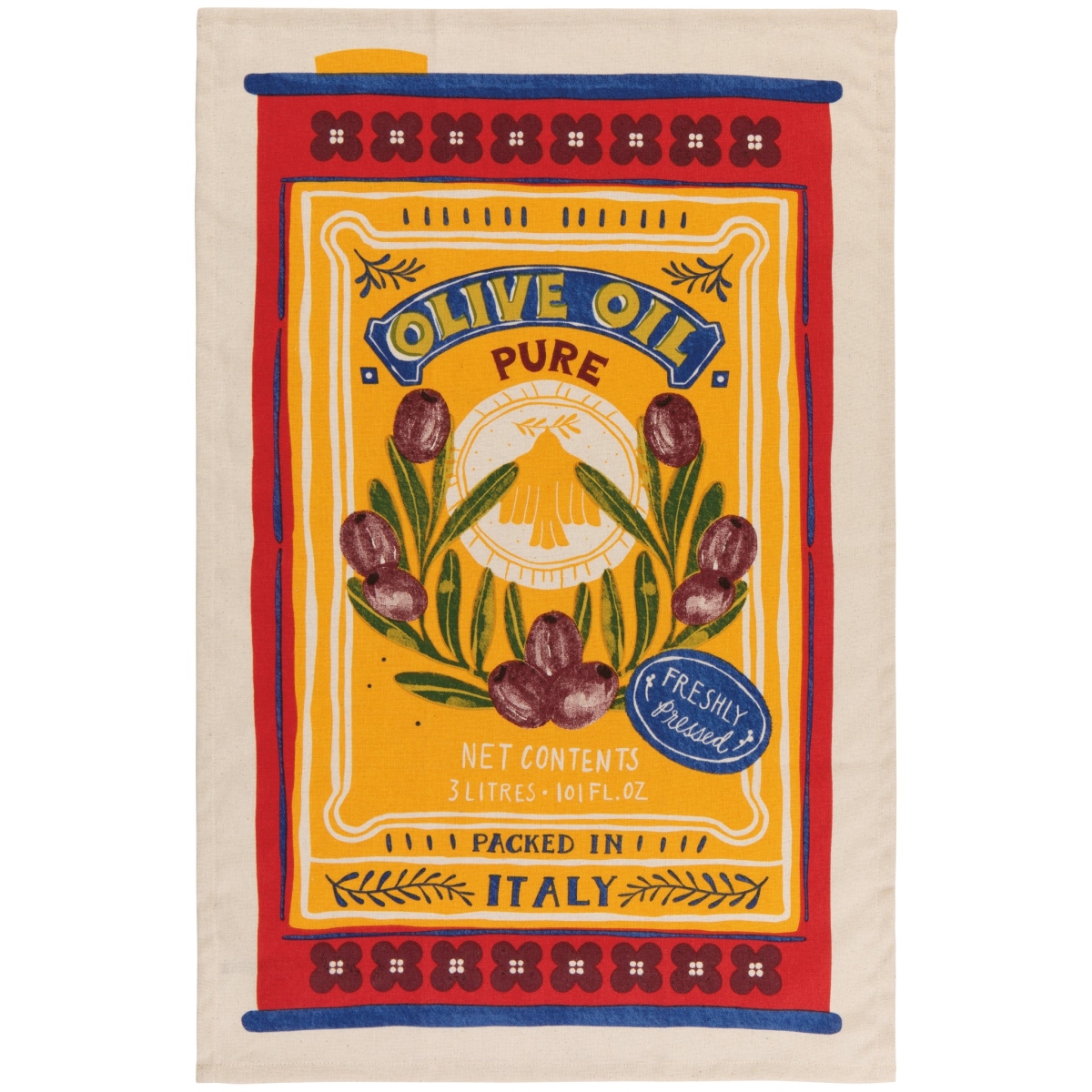 Picture of Danica Brands NKT3883D 18 x 28 in. Olive Oil Dishtowel