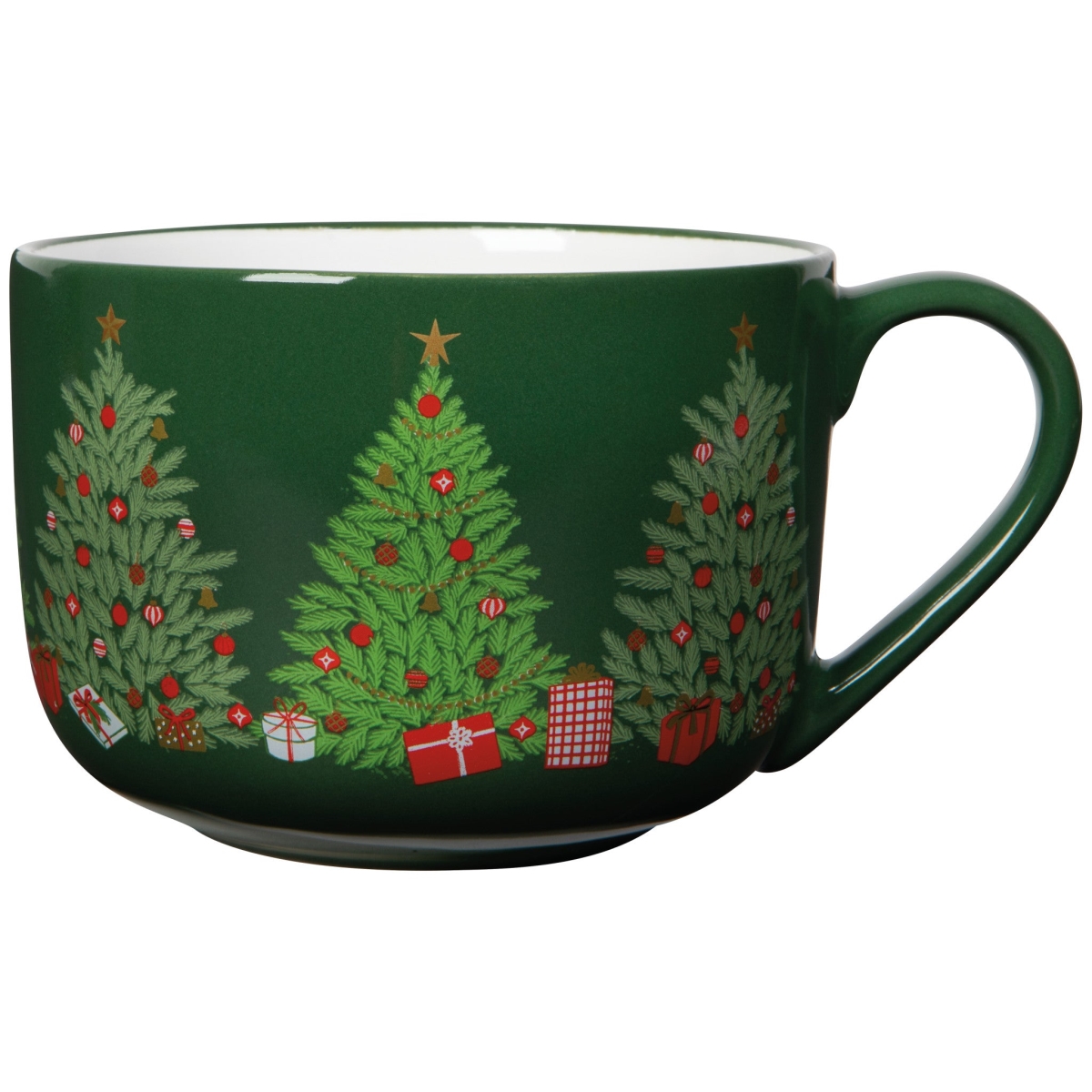 Picture of Danica Brands NMG3591D 23 oz Festive Fir Latte Christmas Mug