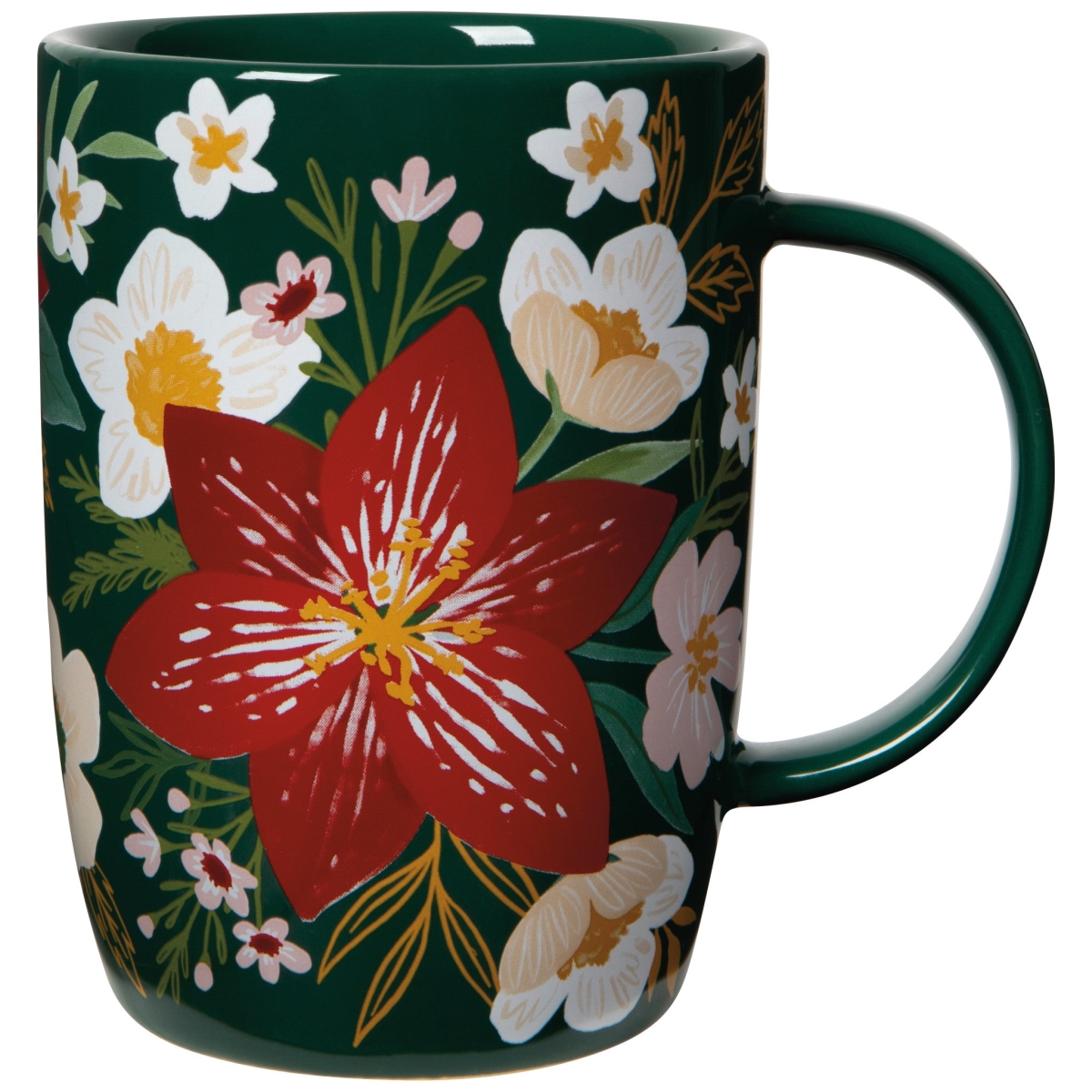 Picture of Danica Brands NMG3613D 18 oz Amaryllis Christmas Tall Mug