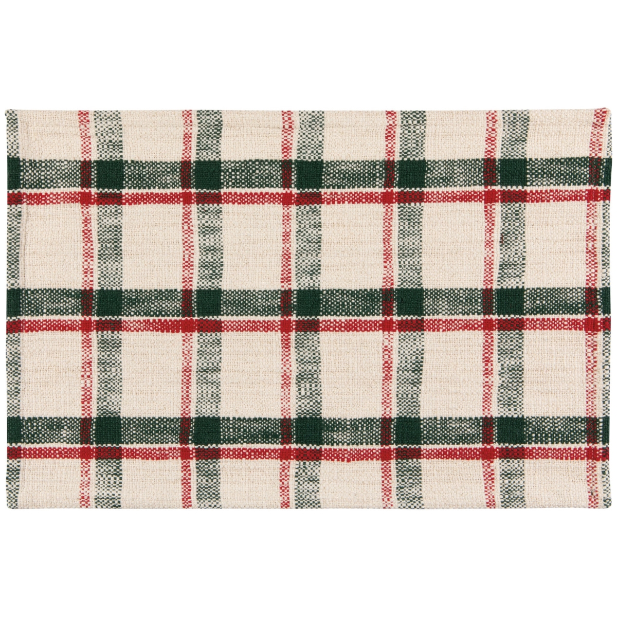 Picture of Danica Brands NPM3656D 12 x 18 in. Noel Plaid Christmas Placemat