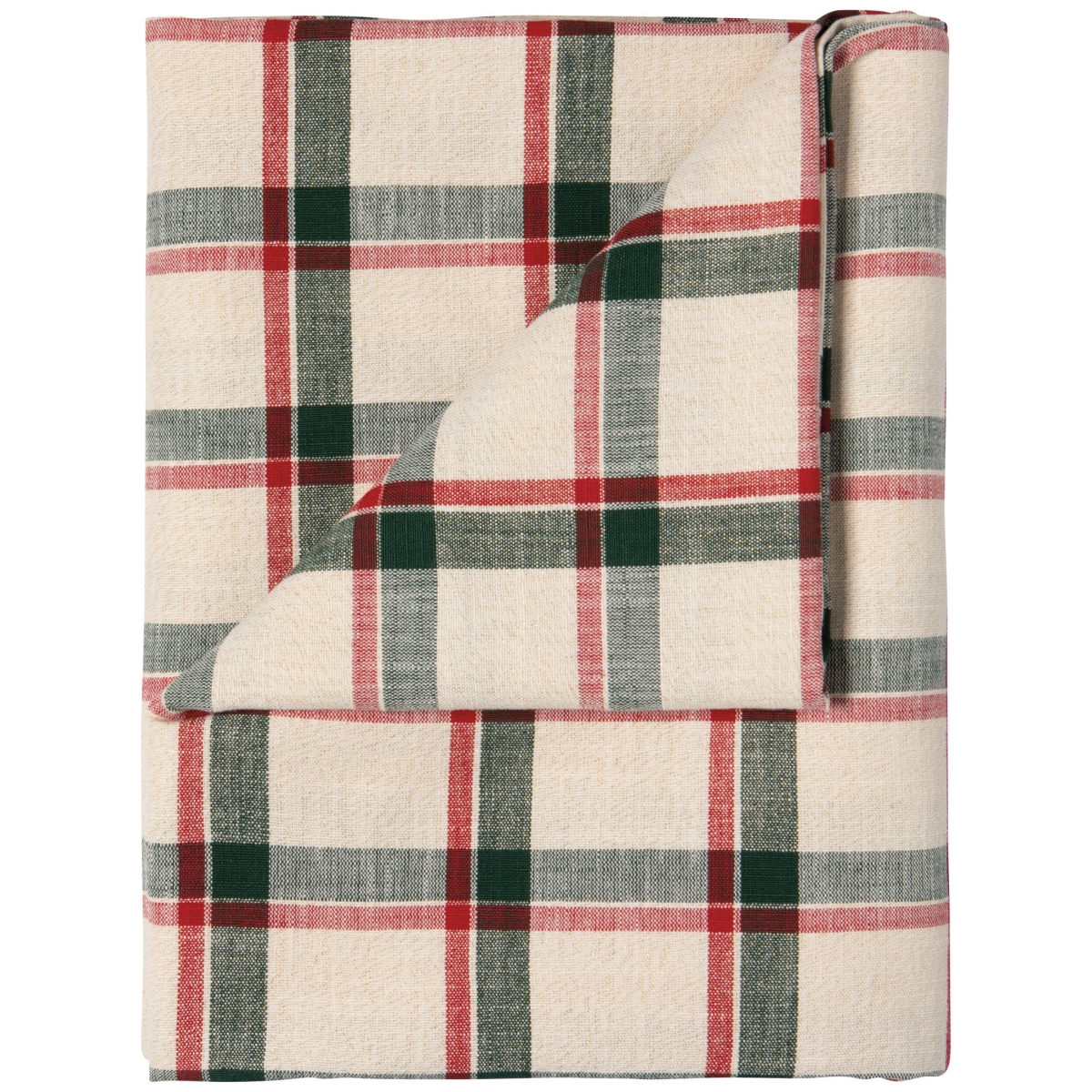 Picture of Danica Brands NTC3658D 120 x 60 in. Noel Plaid Christmas Tablecloth