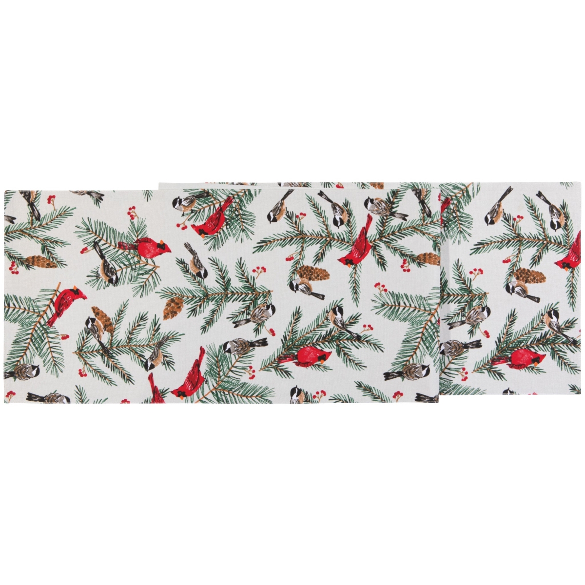 Picture of Danica Brands NTR3605D 13 x 72 in. Birds & Boughs Christmas Table Runner