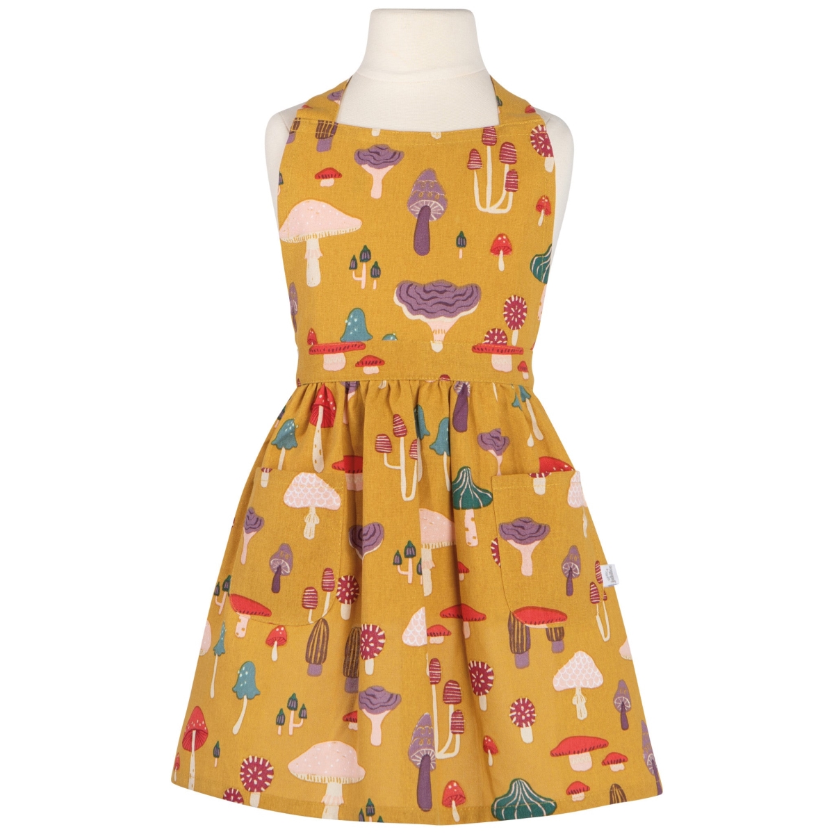Picture of Danica Brands JKA3872D 30 x 23 in. Mushroom Gems Minnie Kids Apron