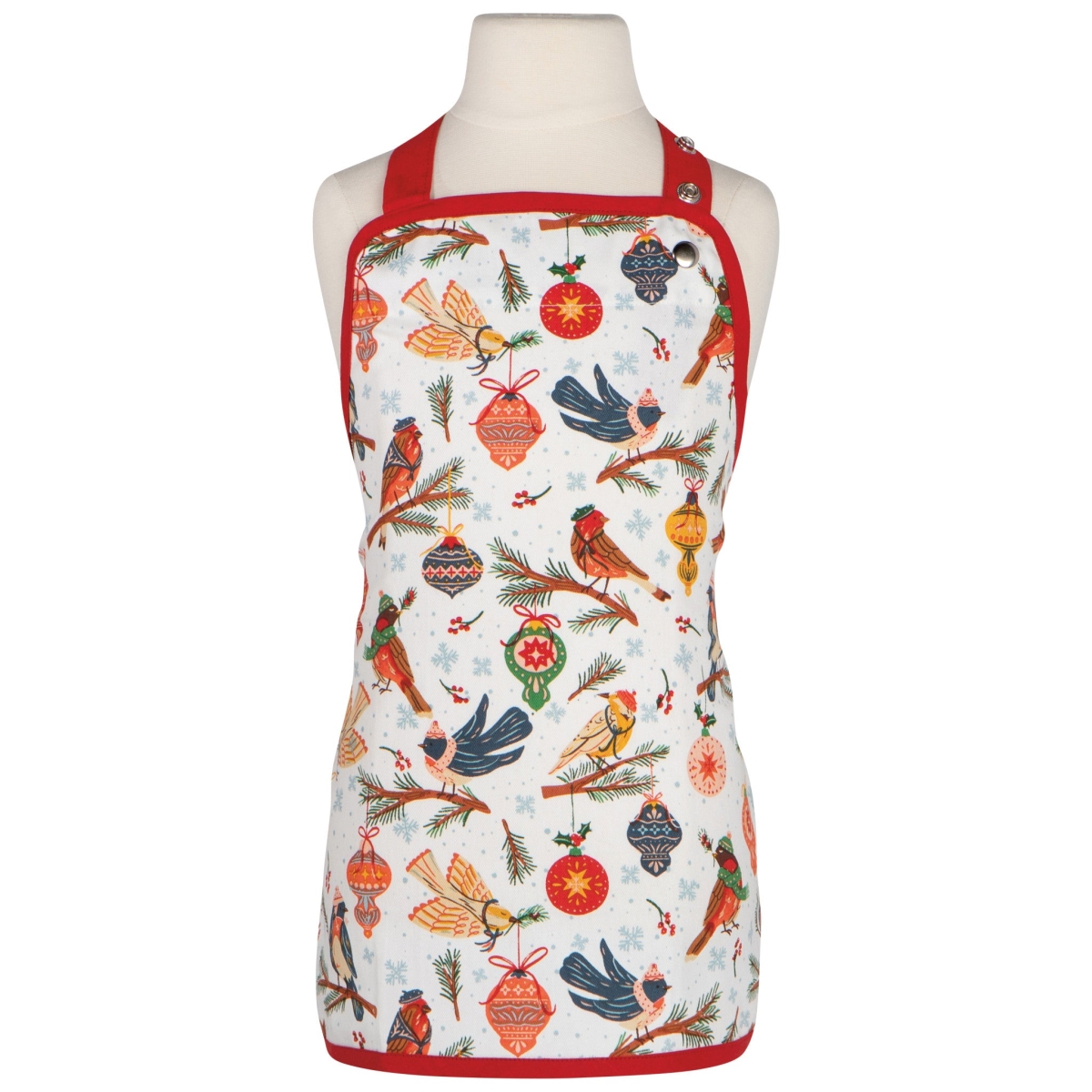 Picture of Danica Brands JKA3825D 18 x 18 in. Seasons Tweetings Christmas Kids Apron