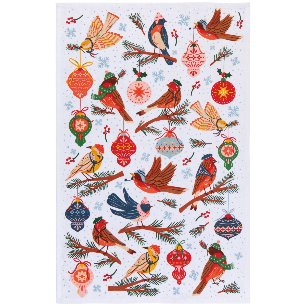 Picture of Danica Brands JKT3823D 18 x 28 in. Seasons Tweetings Christmas Dishtowel
