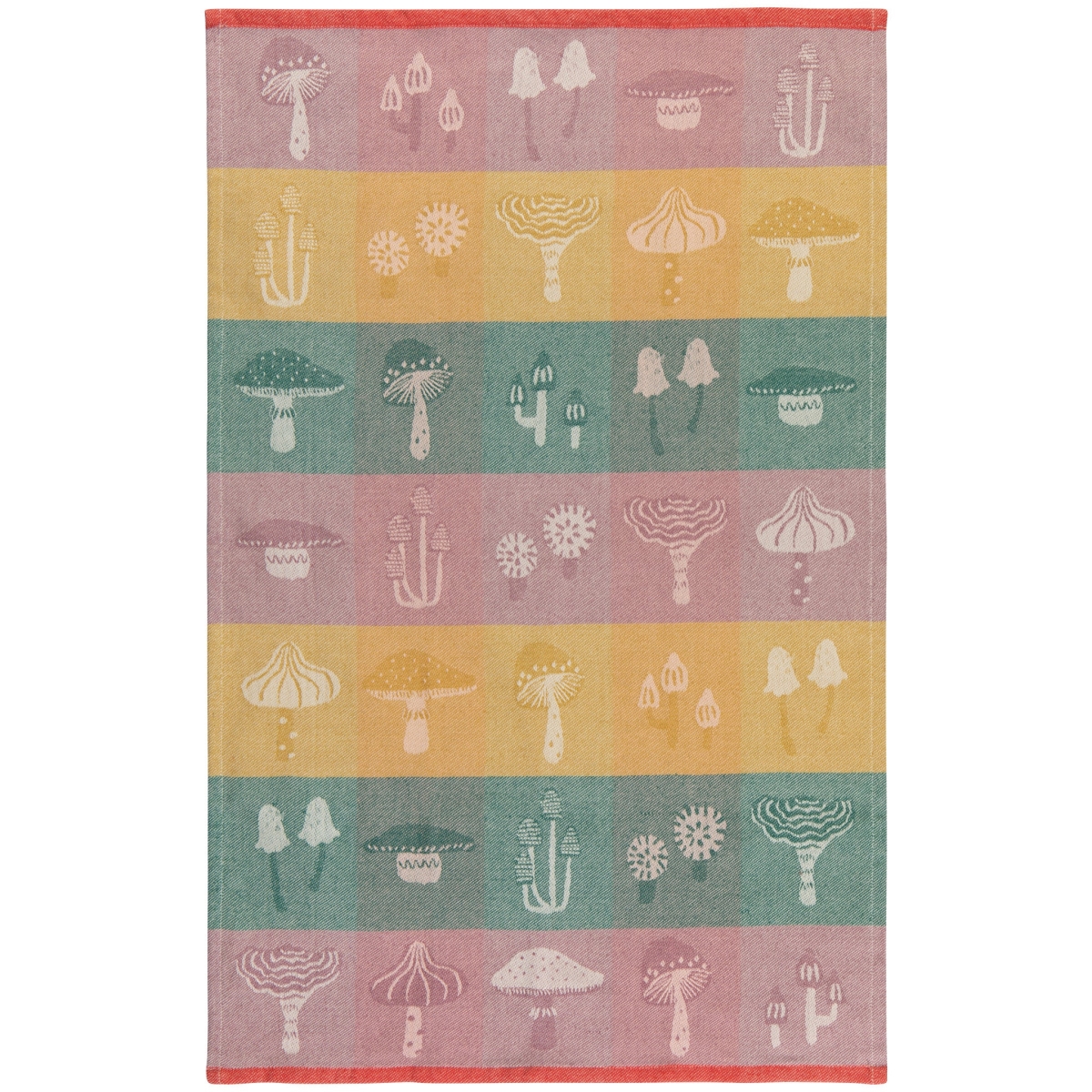 Picture of Danica Brands JKT3800D 18 x 28 in. Mushroom Gems Jacquard Dishtowel