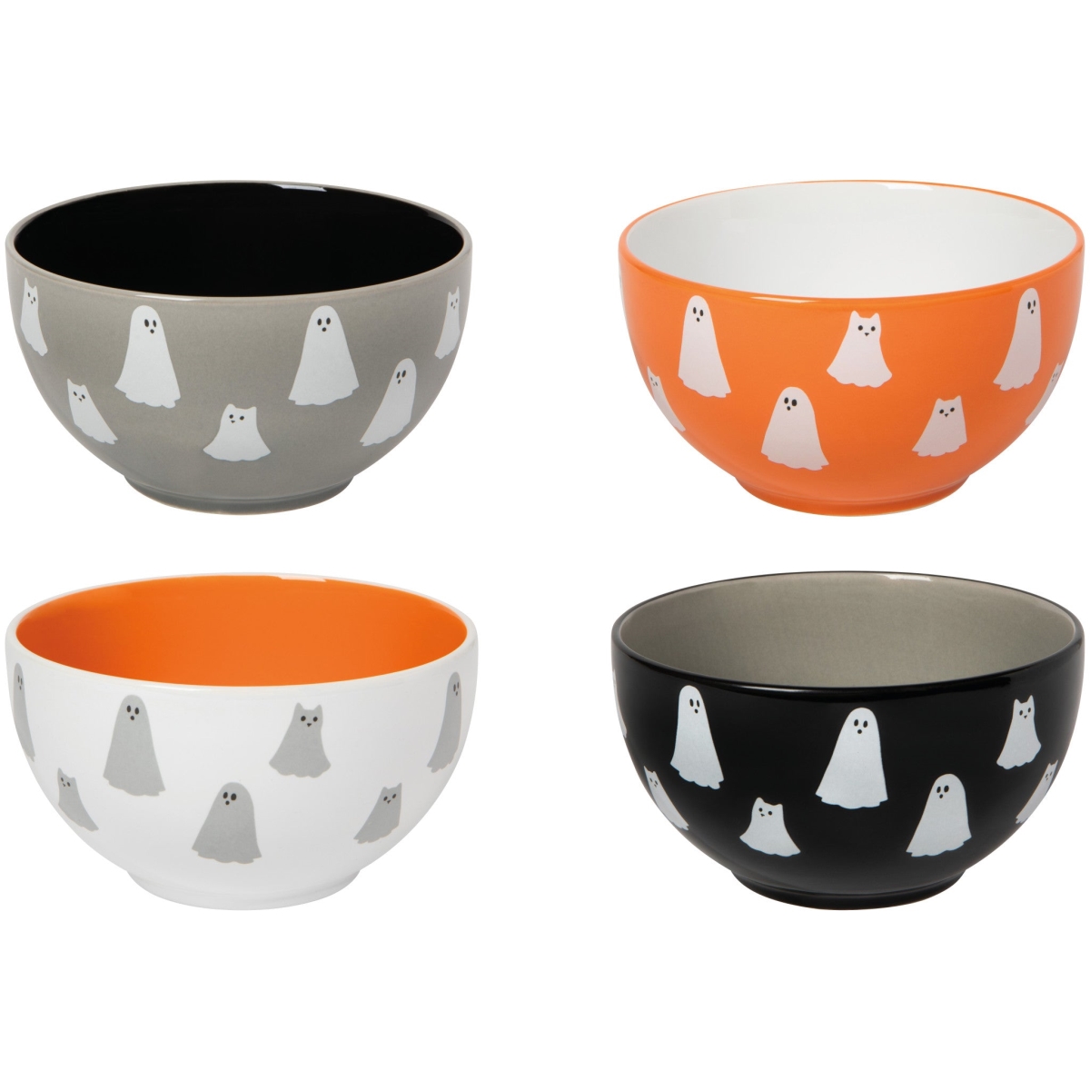 Picture of Danica Brands JBO3789D 14 oz Kindred Spirits Halloween Bowls, Set of 4