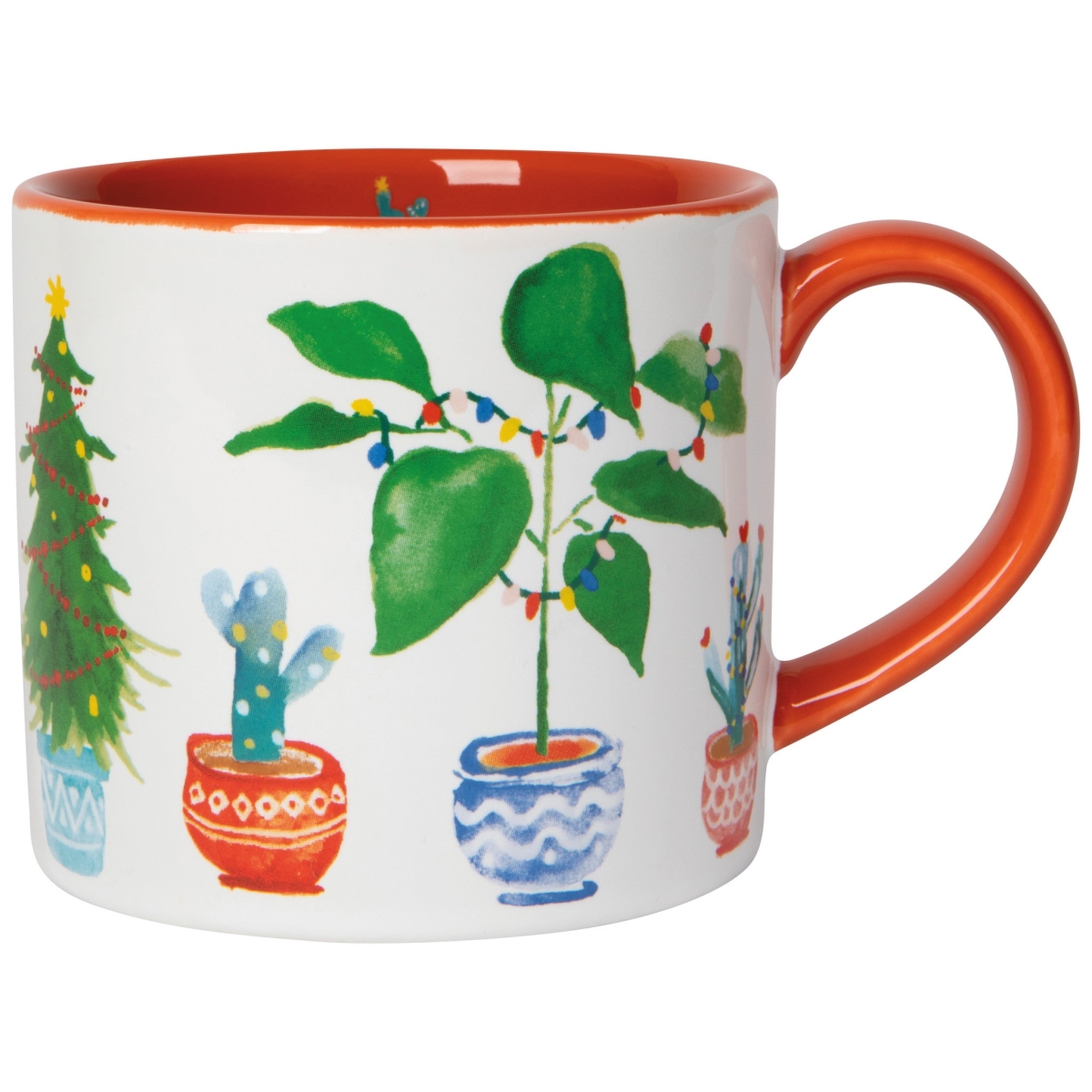 Picture of Danica Brands JMG3777D 14 oz Jingle Plants Christmas Mug in a Box
