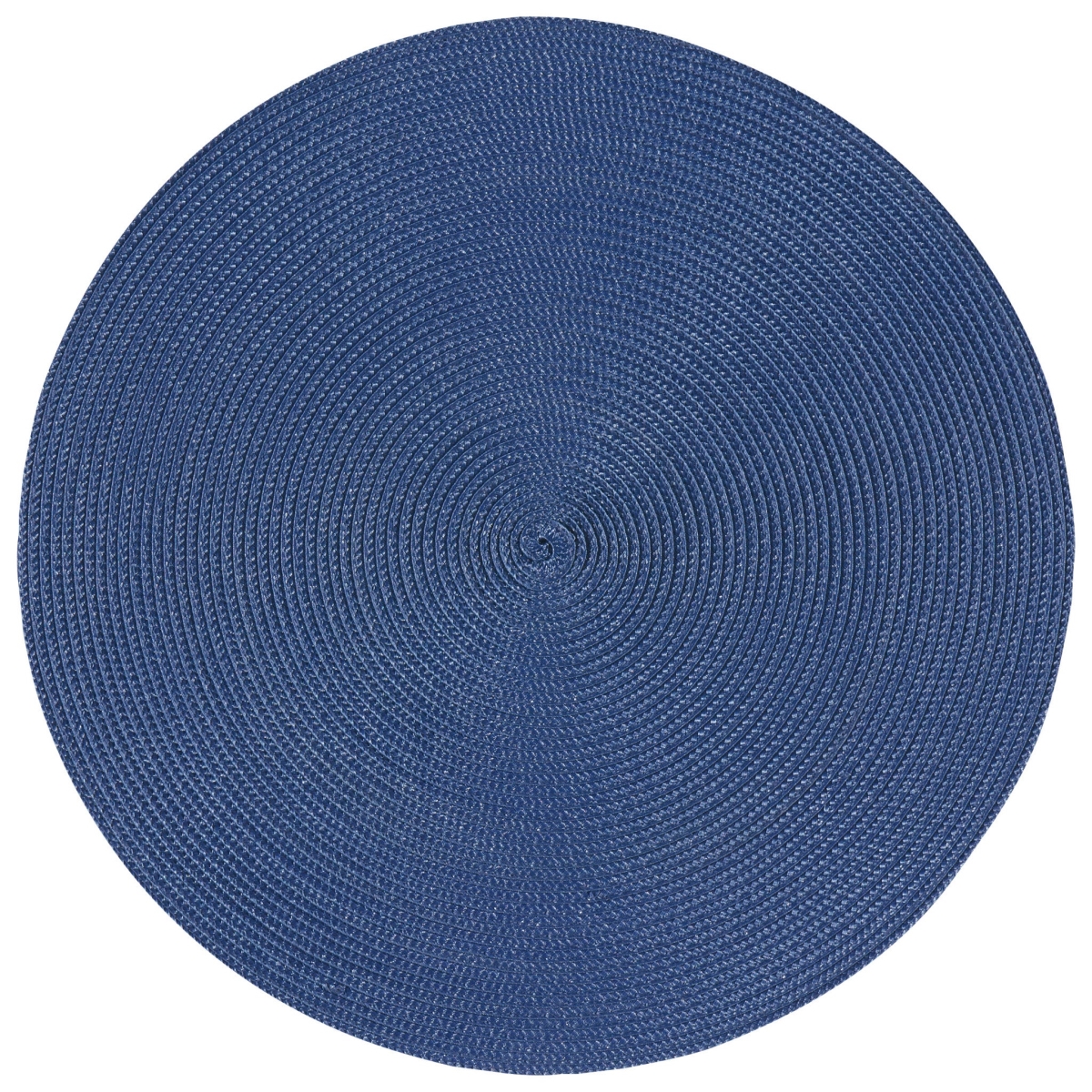 Picture of Danica Brands 1780421 15 in. Disko Indigo Round Placemat