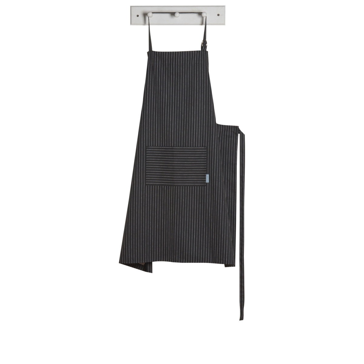 Picture of Danica Brands 2508920 38 x 38 in. Black Pinstripe Oversized Mighty Apron