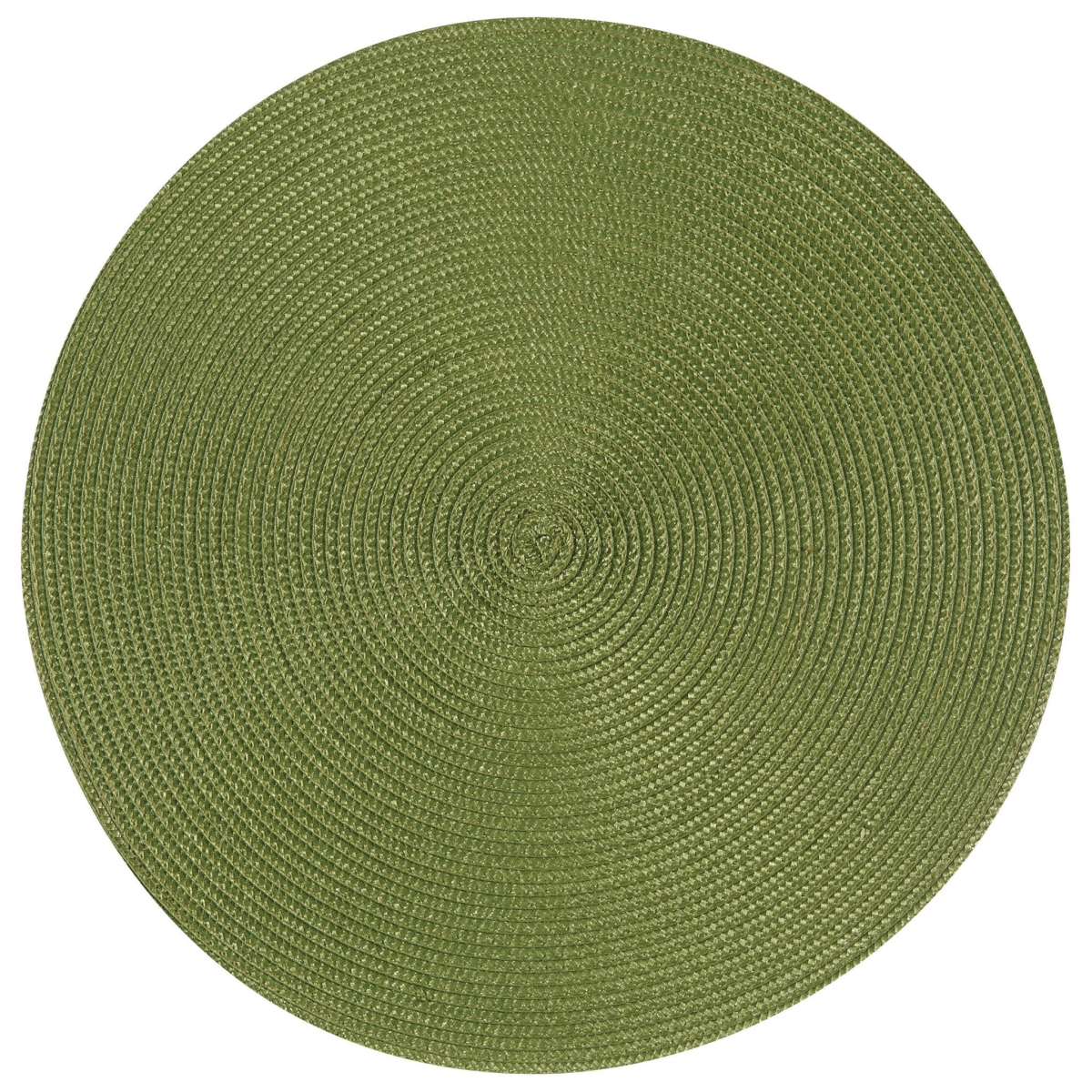 Picture of Danica Brands 1781470 15 in. Disko Fir Green Round Placemat