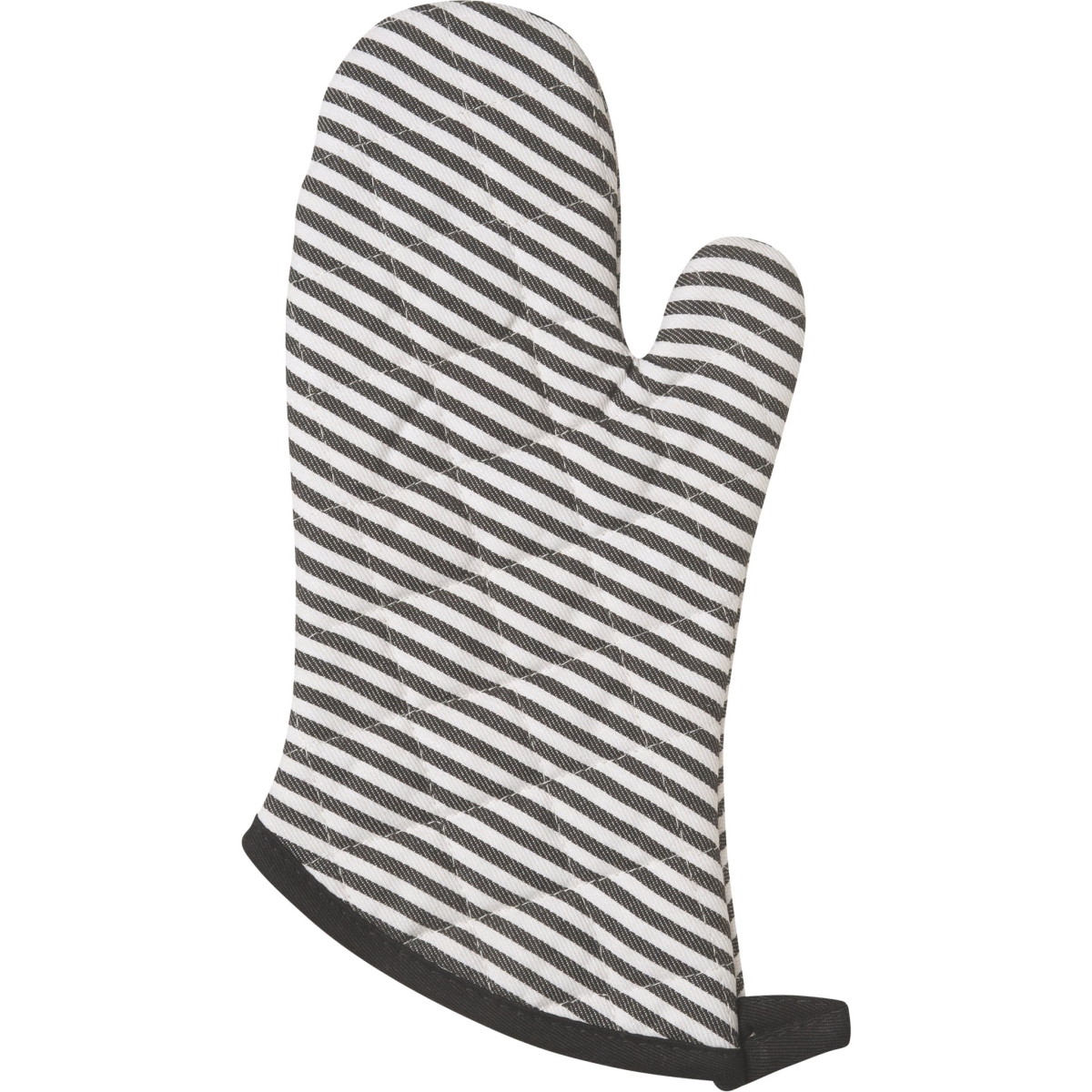 Picture of Danica Brands 501928 13 in. Superior Black Narrow Stripe Oven Mitt
