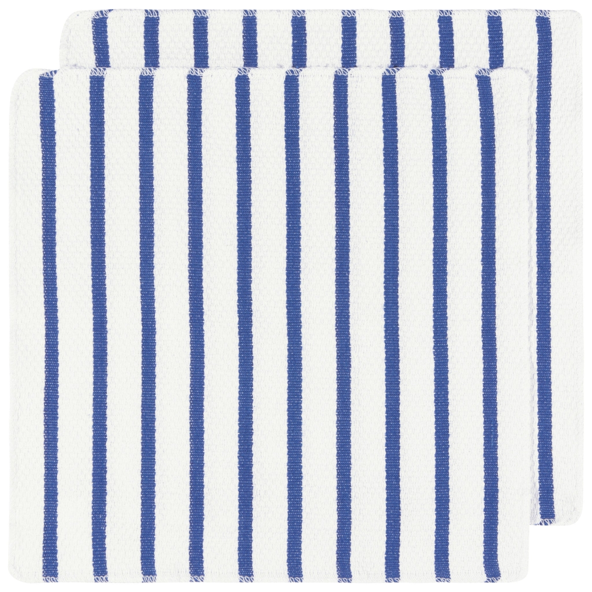 Picture of Danica Brands 142211 Basketweave Royal Blue Dishcloths, Set of 2