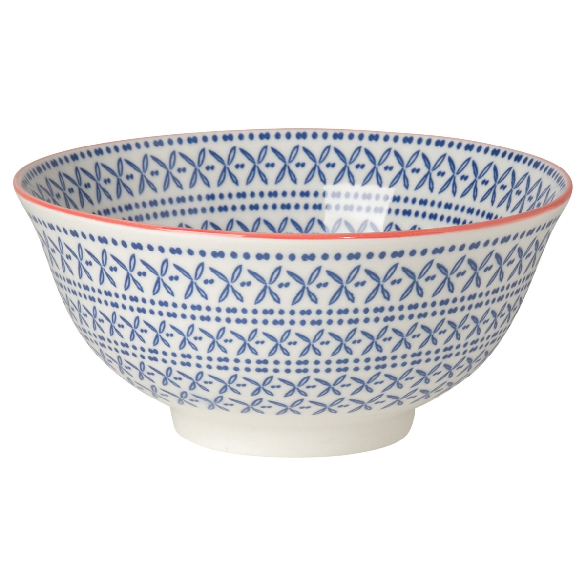 Picture of Danica Brands 5043004 6 in. Blue Cross Stamped Bowl