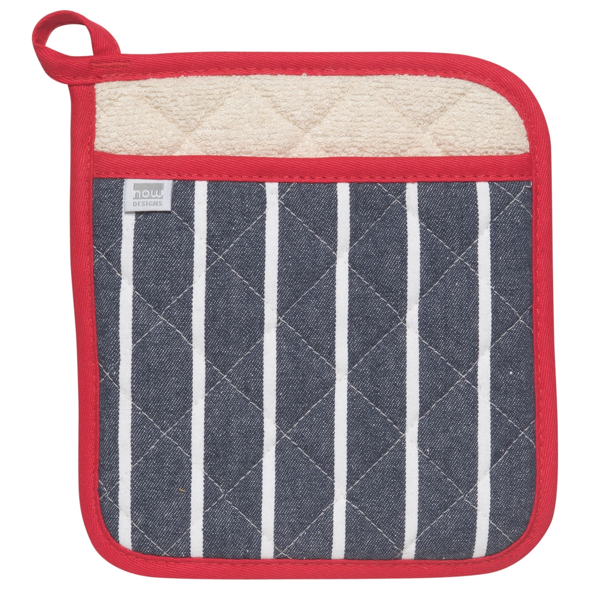 Picture of Danica Brands 506348 8 x 9 in. Superior Butcher Stripe Pocket Potholder