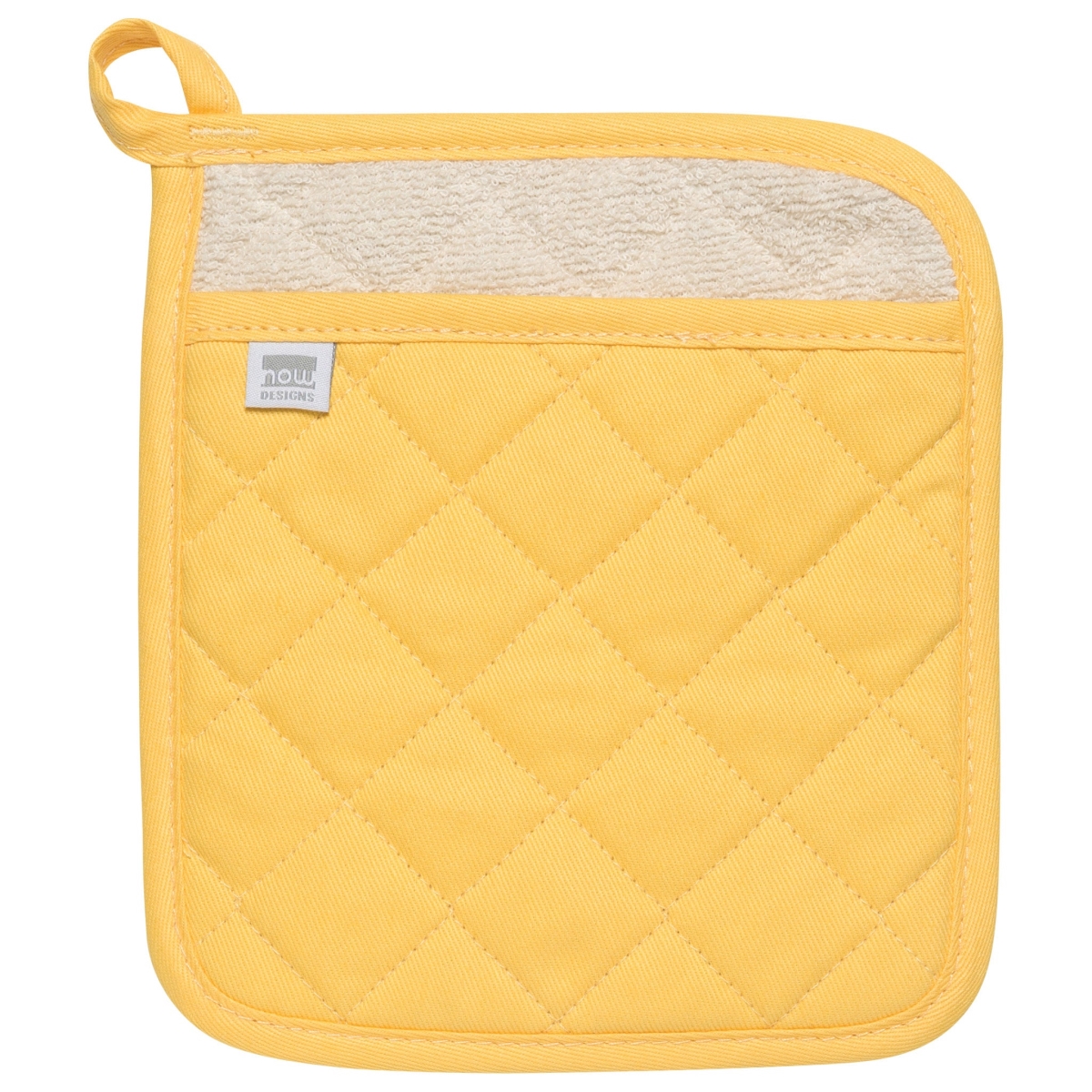 Picture of Danica Brands 506535 8 x 9 in. Superior Lemon Yellow Pocket Potholder