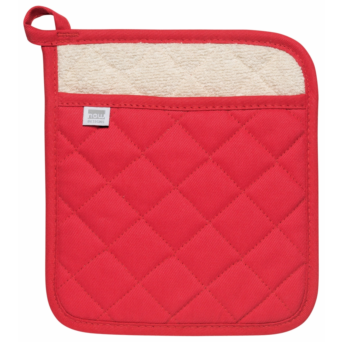 Picture of Danica Brands 506650 8 x 9 in. Superior Red Pocket Potholder
