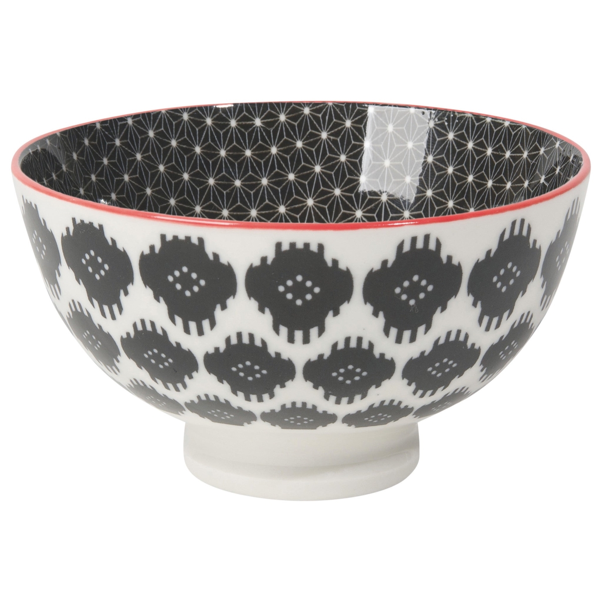 Picture of Danica Brands 5042007 4 in. Ikat Stamped Bowl