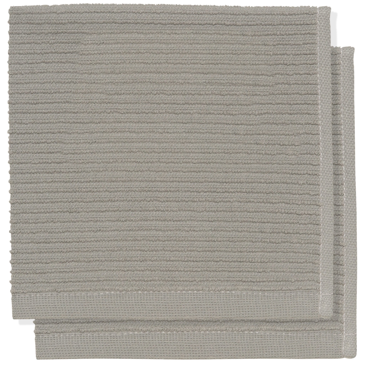 Picture of Danica Brands 196422 Ripple London Gray Dishcloths, Set of 2