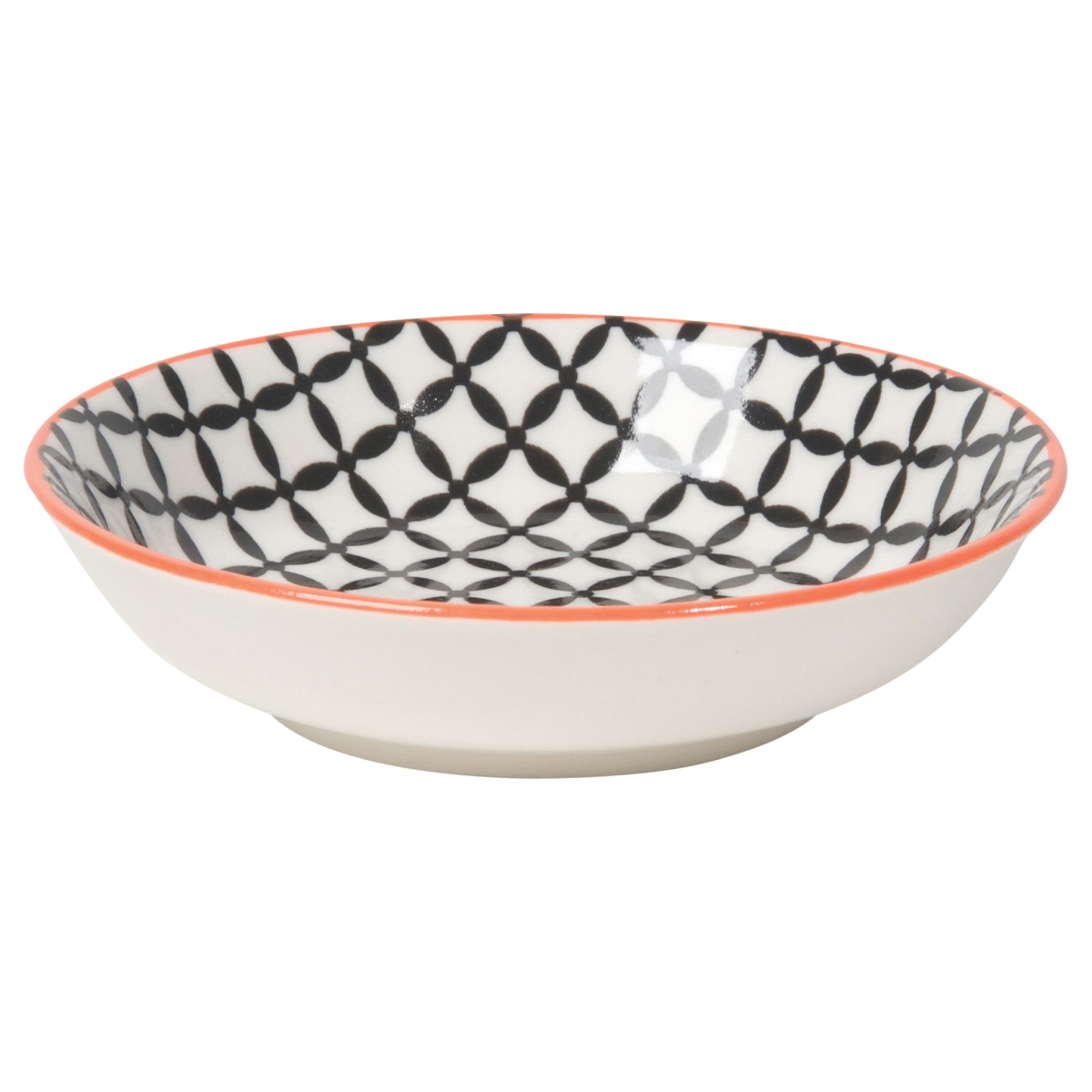 Picture of Danica Brands 5069004 2 oz Black Lattice Dipping Bowl