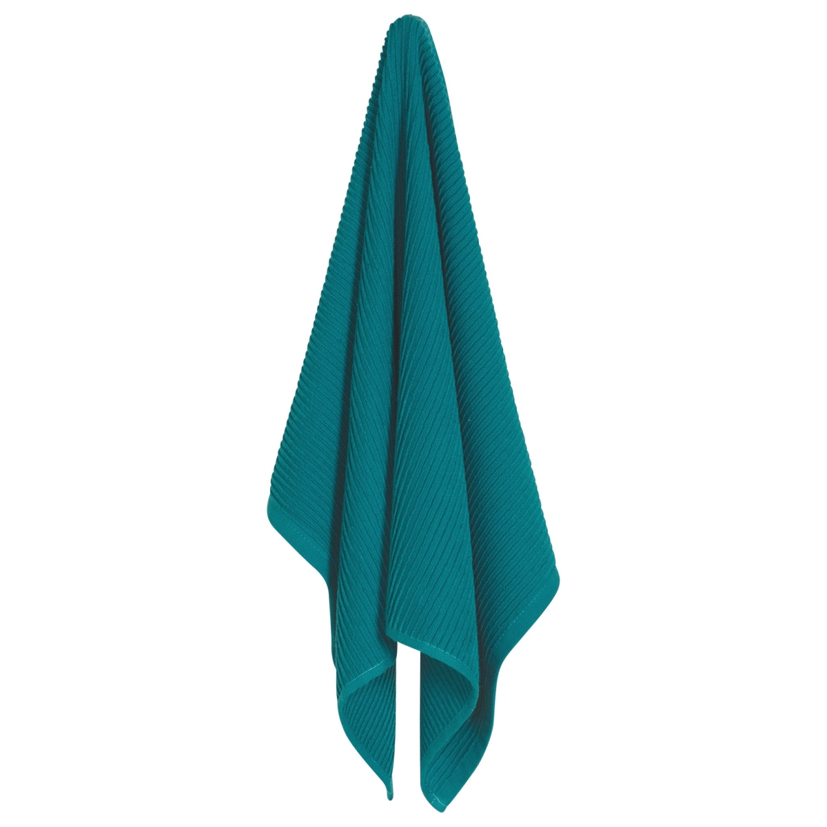 Picture of Danica Brands 197529 18 x 28 in. Ripple Peacock Green Dishtowel