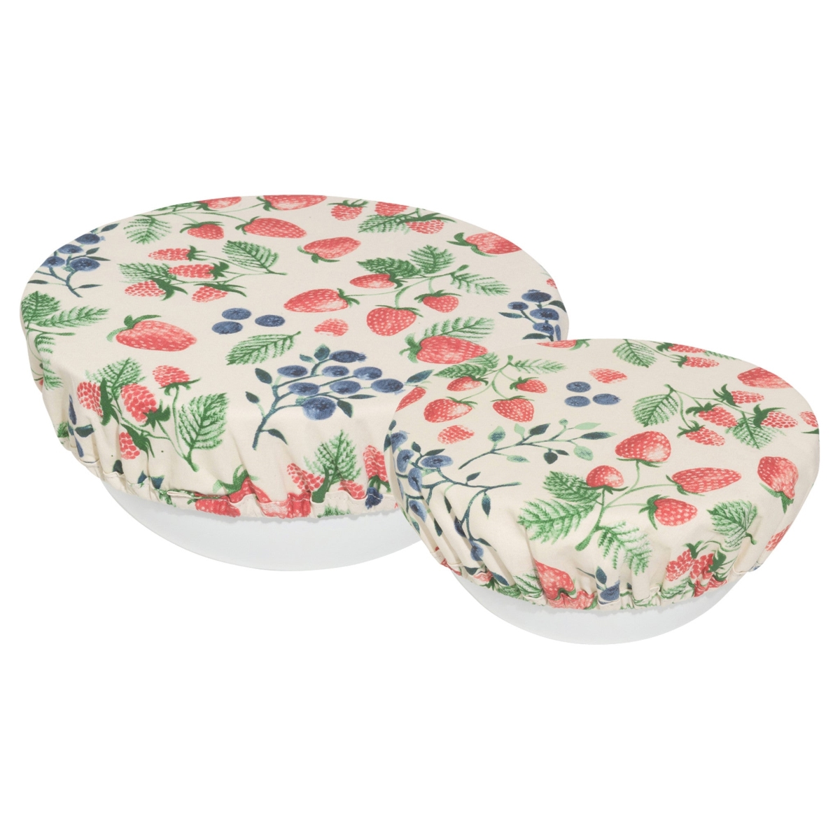 Picture of Danica Brands 2023011 Berry Patch Bowl Covers, Set of 2