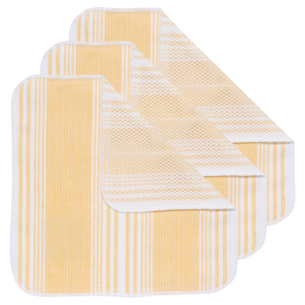 Picture of Danica Brands 2251535 Scrub-It Lemon Yellow Dishcloths, Set of 3