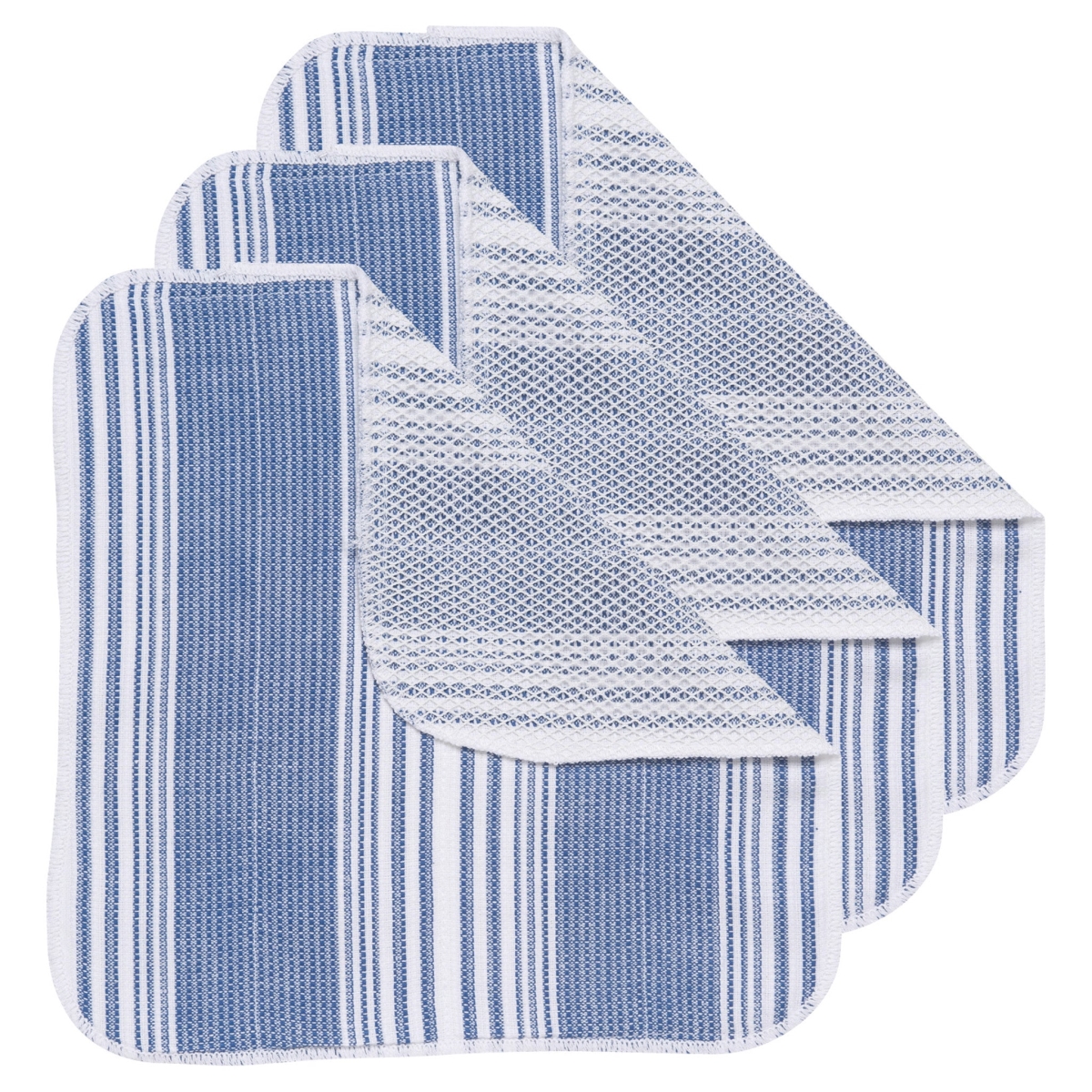 Picture of Danica Brands 2251211 Scrub-It Royal Blue Dishcloths, Set of 3