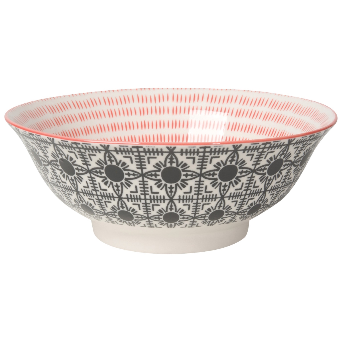 Picture of Danica Brands 5043010 8 in. Black Tiles Stamped Bowl