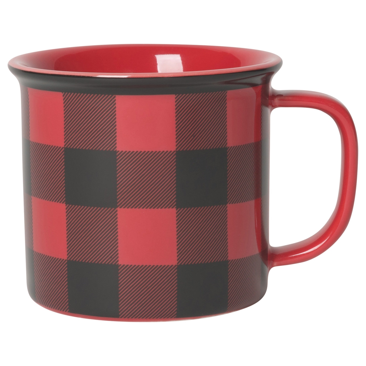 Picture of Danica Brands L100010 12 oz Buffalo Check Heritage Mug