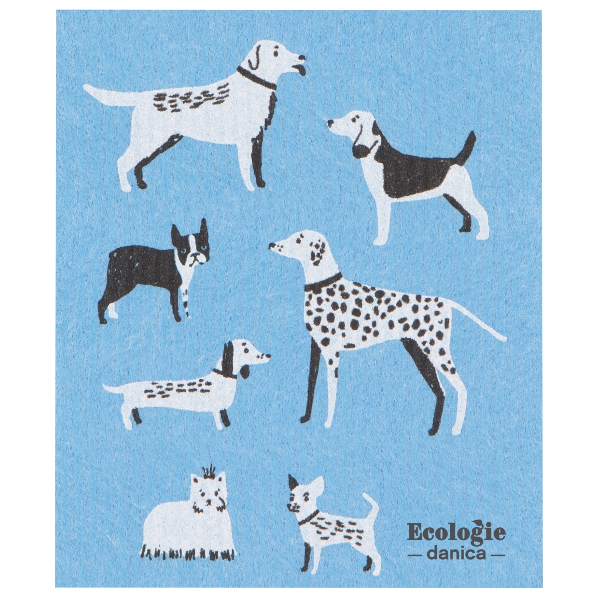 Picture of Danica Brands 2000028 6.5 x 8 in. Dog Days Swedish Dishcloth