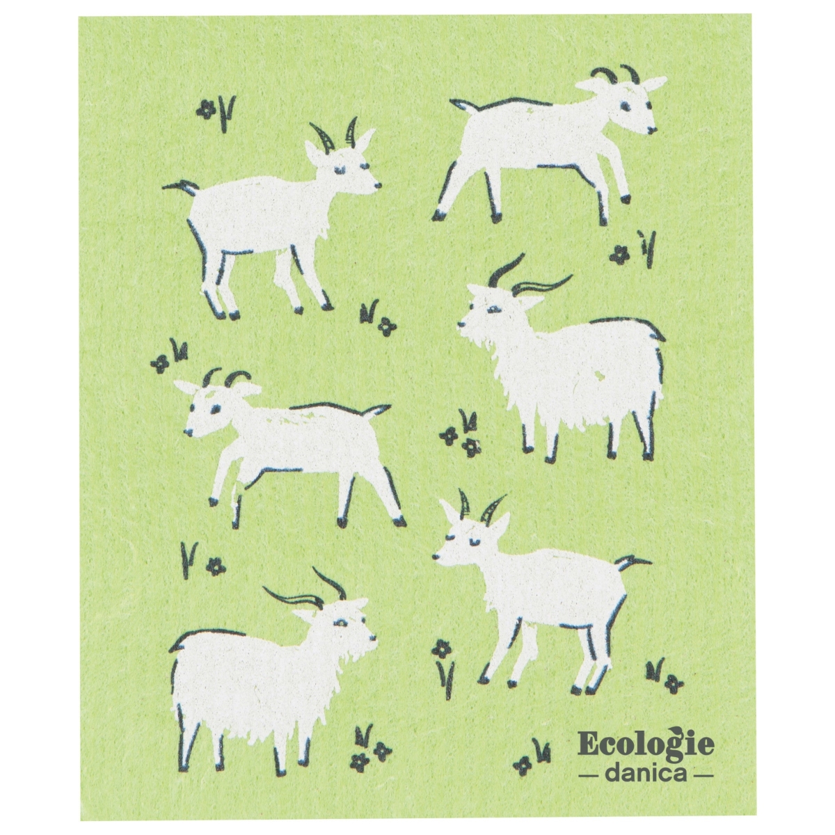 Picture of Danica Brands 2000037 6.5 x 8 in. Goats Swedish Dishcloth