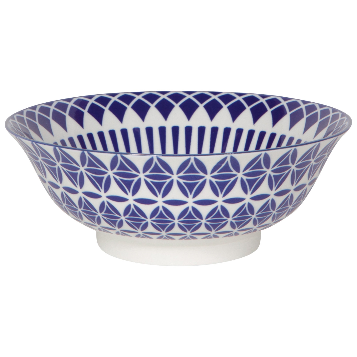 Picture of Danica Brands 5043015 8 in. Geo Blue Stamped Bowl