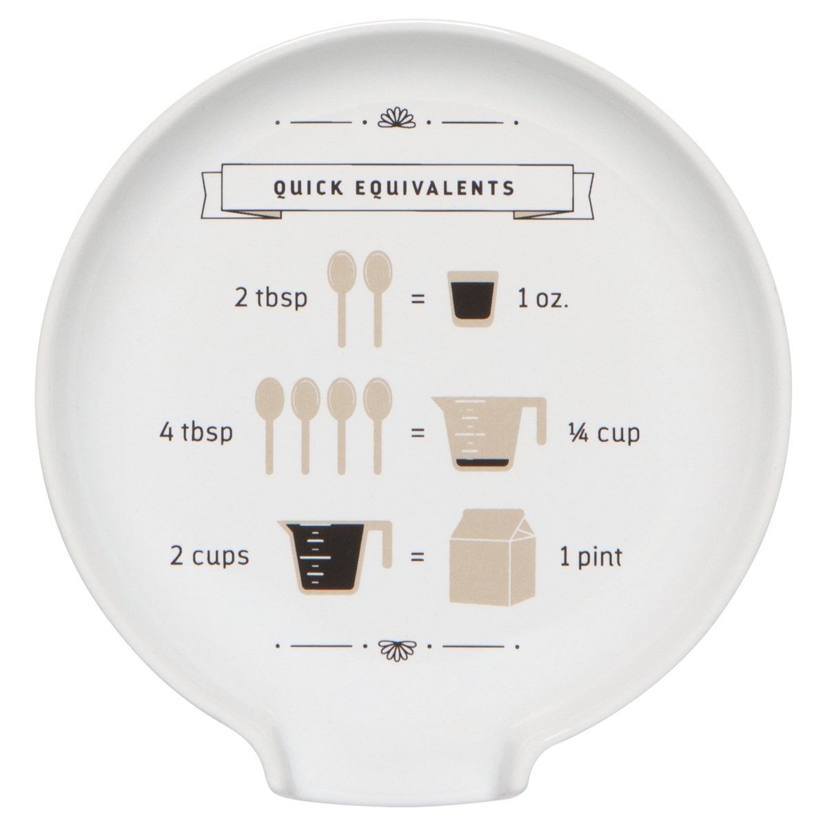 Picture of Danica Brands L420009 5.25 x 5.5 in. Kitchen Conversions Spoon Rest