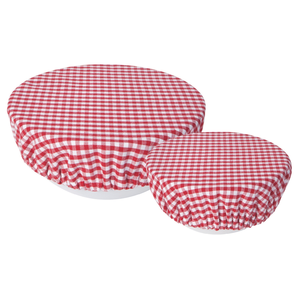 Picture of Danica Brands 2023027 Gingham Bowl Covers, Set of 2