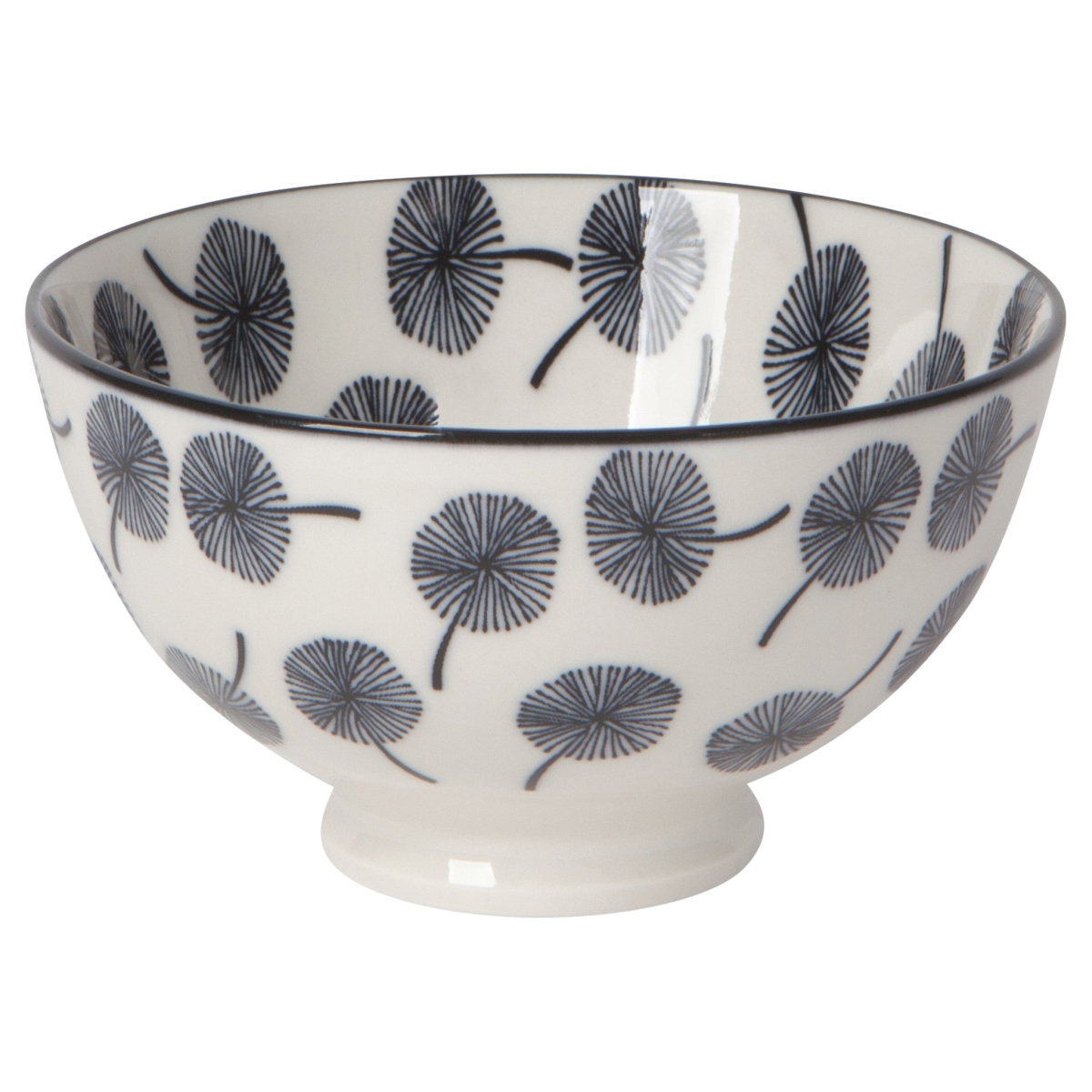 Picture of Danica Brands 5141012 4 in. Gray Dandelion Stamped Bowl