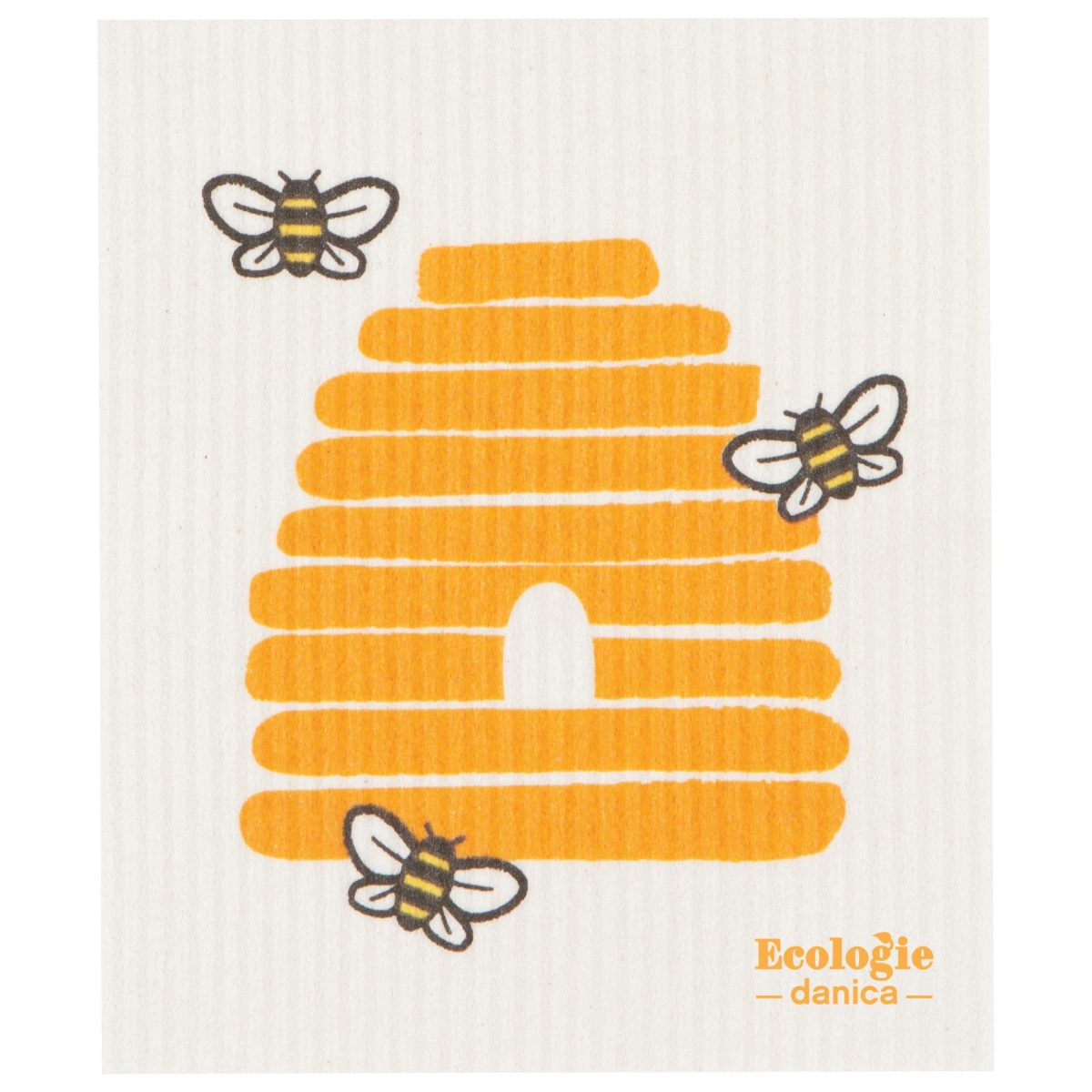Picture of Danica Brands 2000071 6.5 x 8 in. Bees Swedish Dishcloth