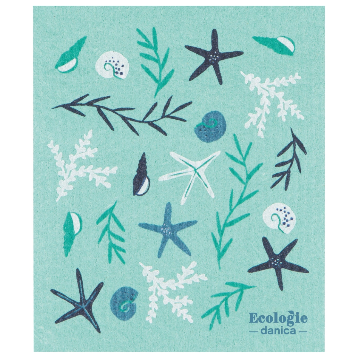 Picture of Danica Brands 2000078 6.5 x 8 in. Coastal Treasures Swedish Dishcloth