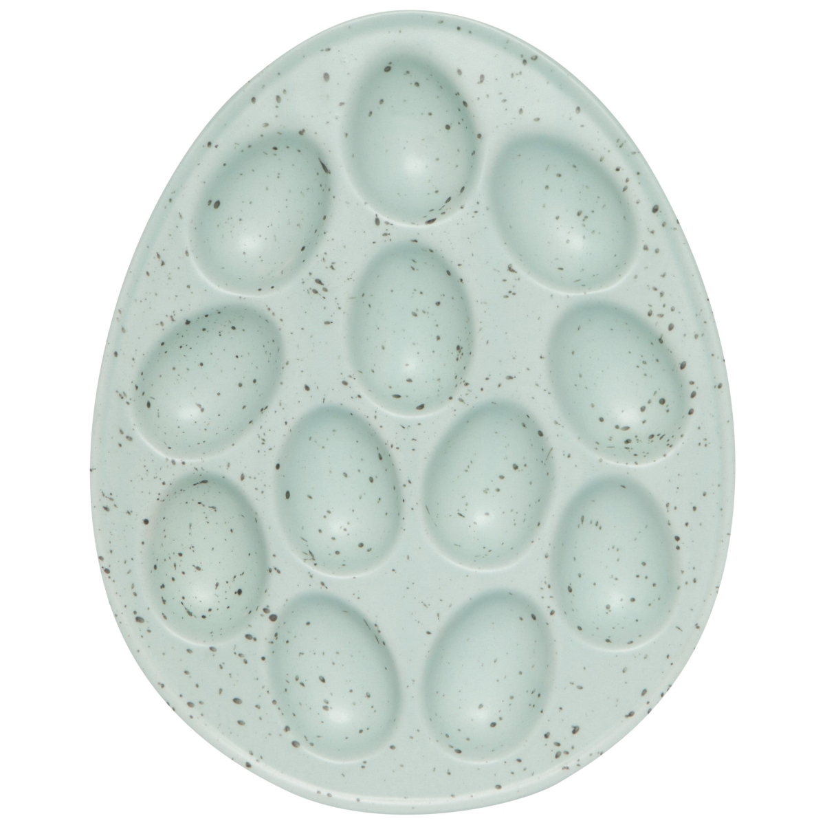 Picture of Danica Brands L105001 8.5 x 11 in. Robins Egg Deviled Tray