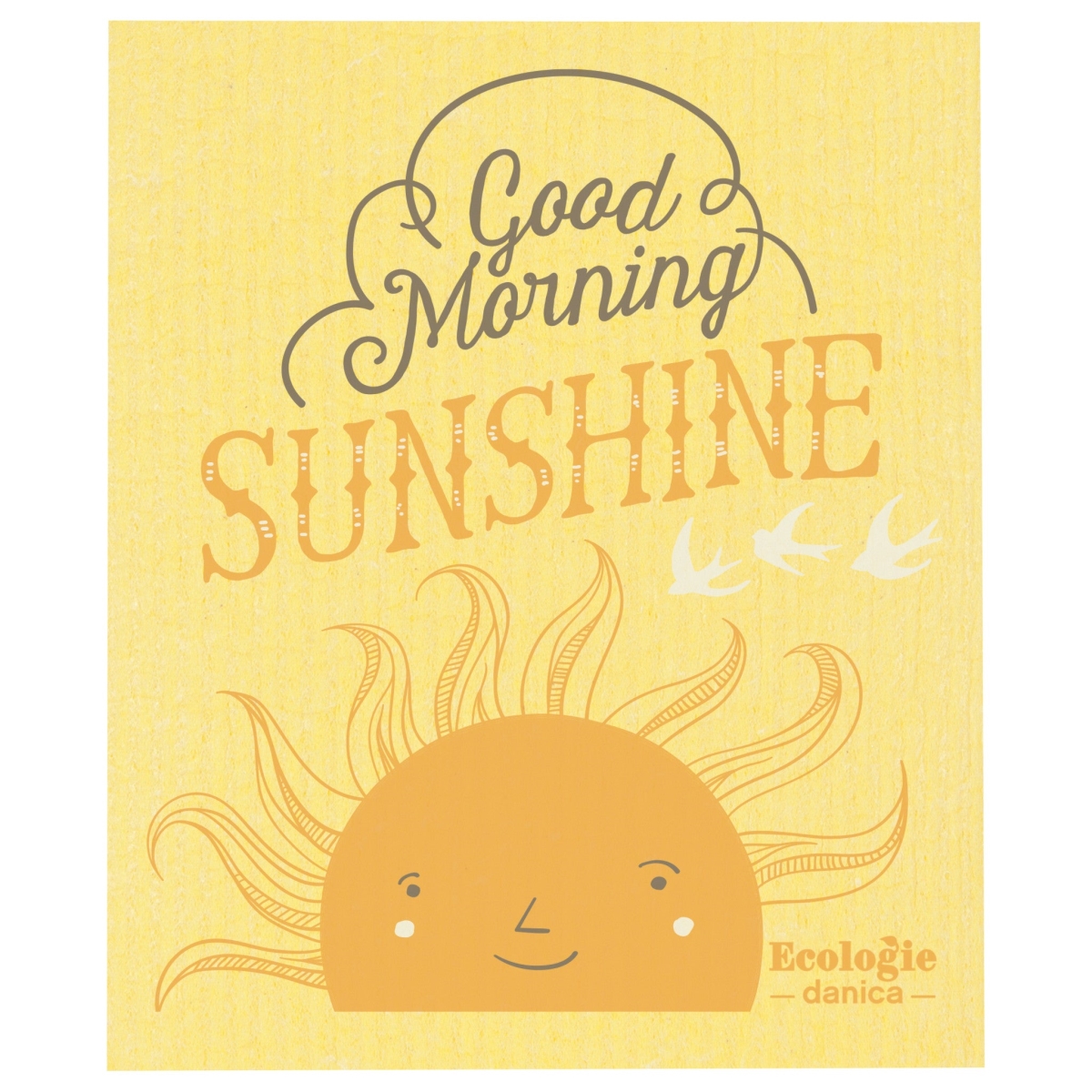 Picture of Danica Brands 2000126 6.5 x 8 in. Good Morning Sun Swedish Dishcloth