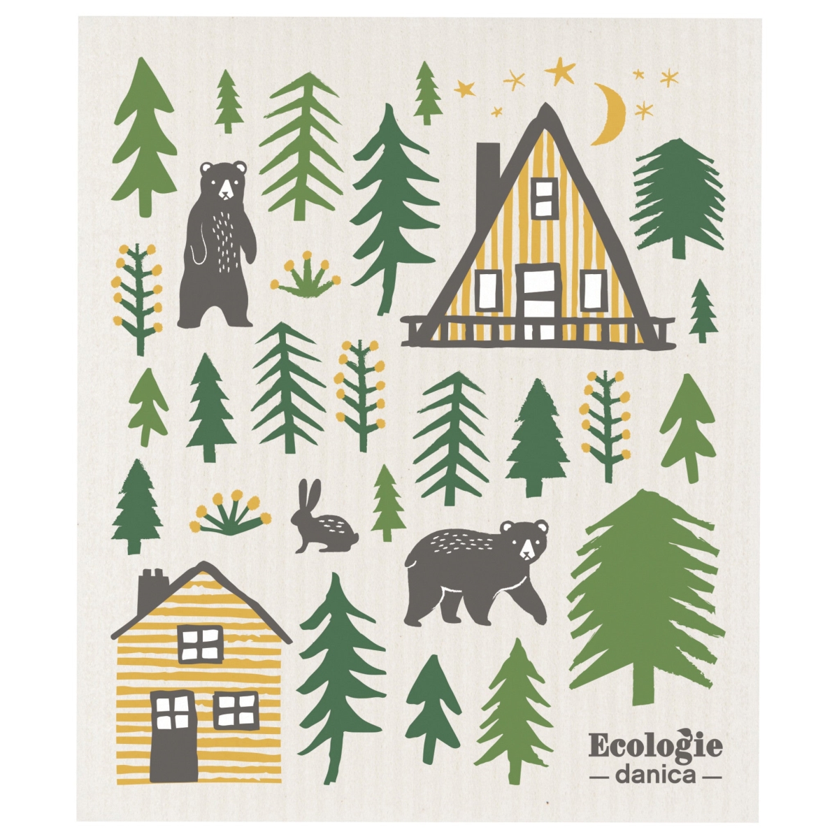 Picture of Danica Brands 2000131 6.5 x 8 in. Wild Life Swedish Dishcloth