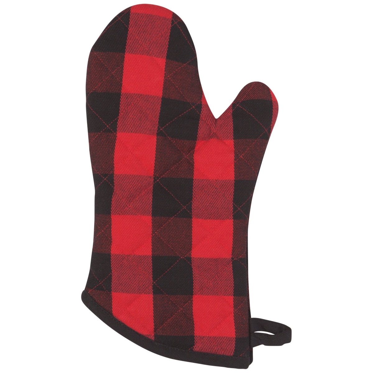 Picture of Danica Brands 501401 13 in. Superior Buffalo Check Red Oven Mitt